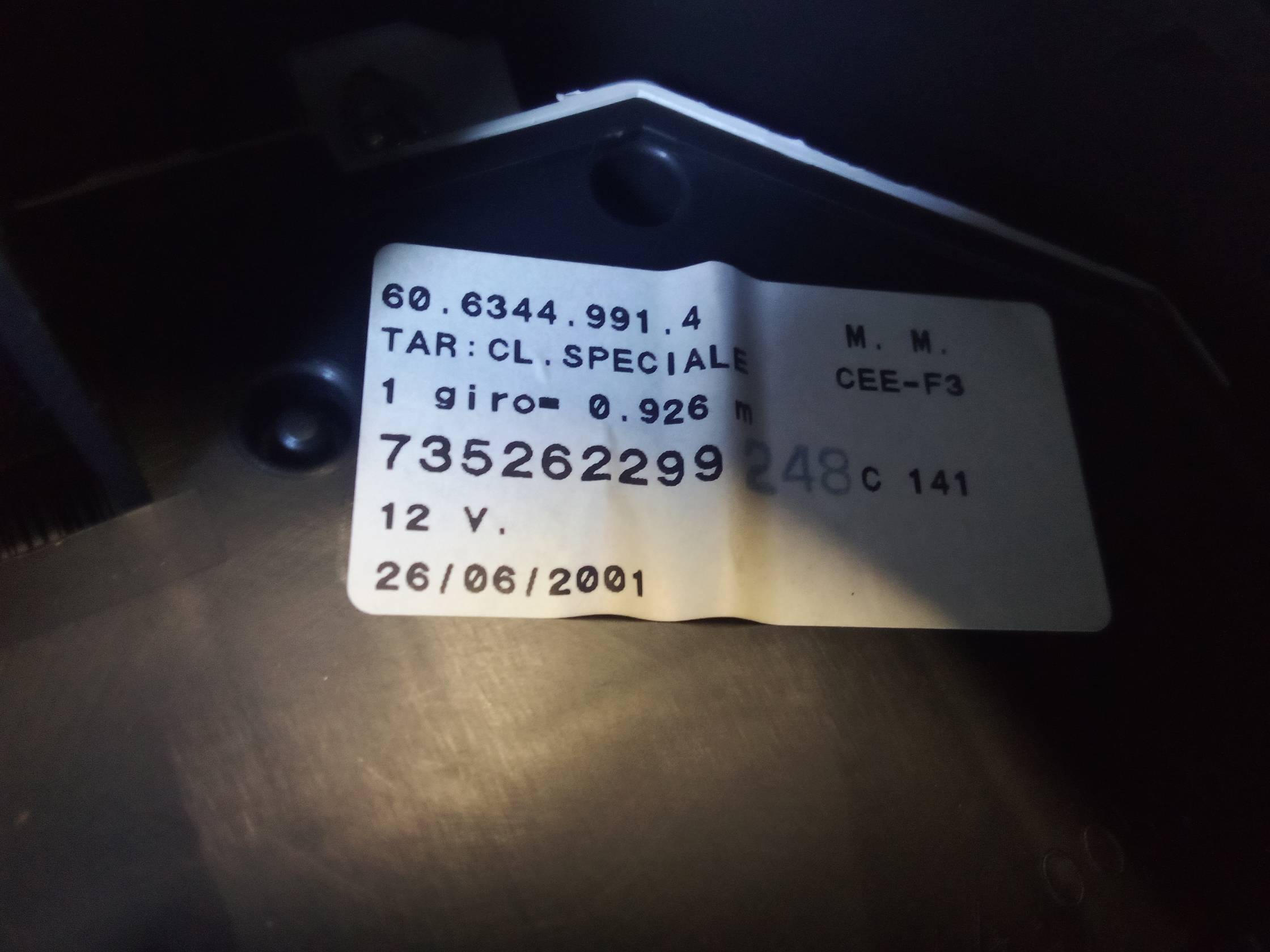 Strumentazione compl. Strumentazione compl.