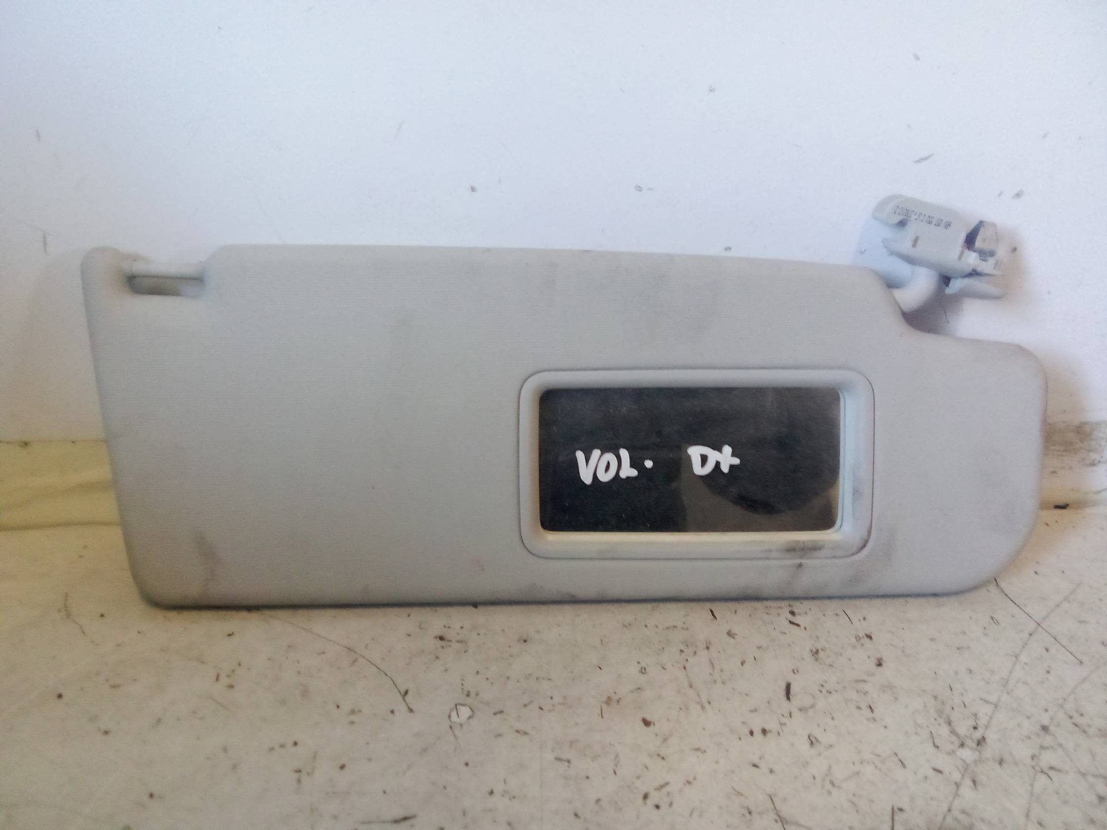 Aletta parasole parabrezza dx.