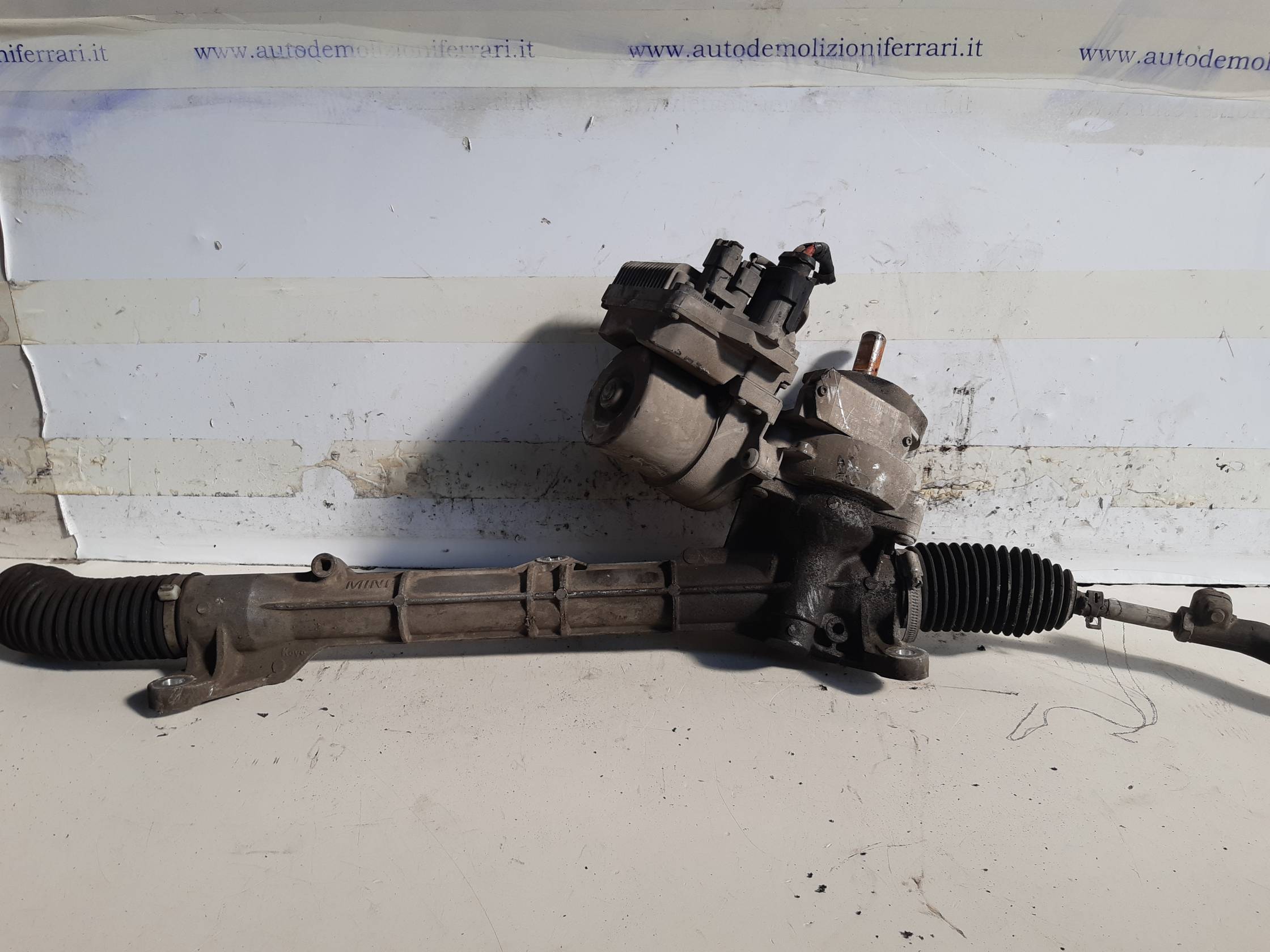 Scatola sterzo servoassistita