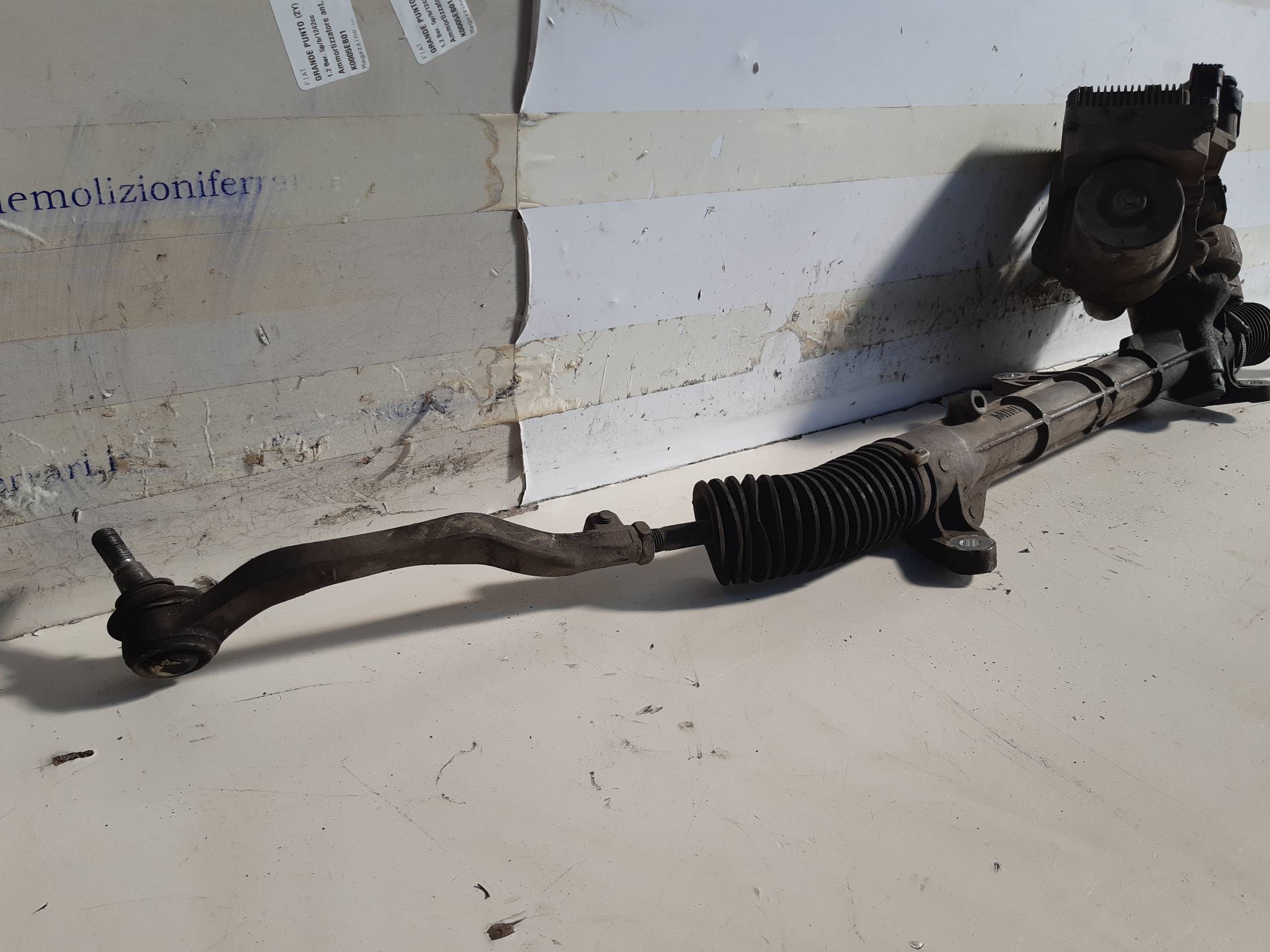 Scatola sterzo servoassistita