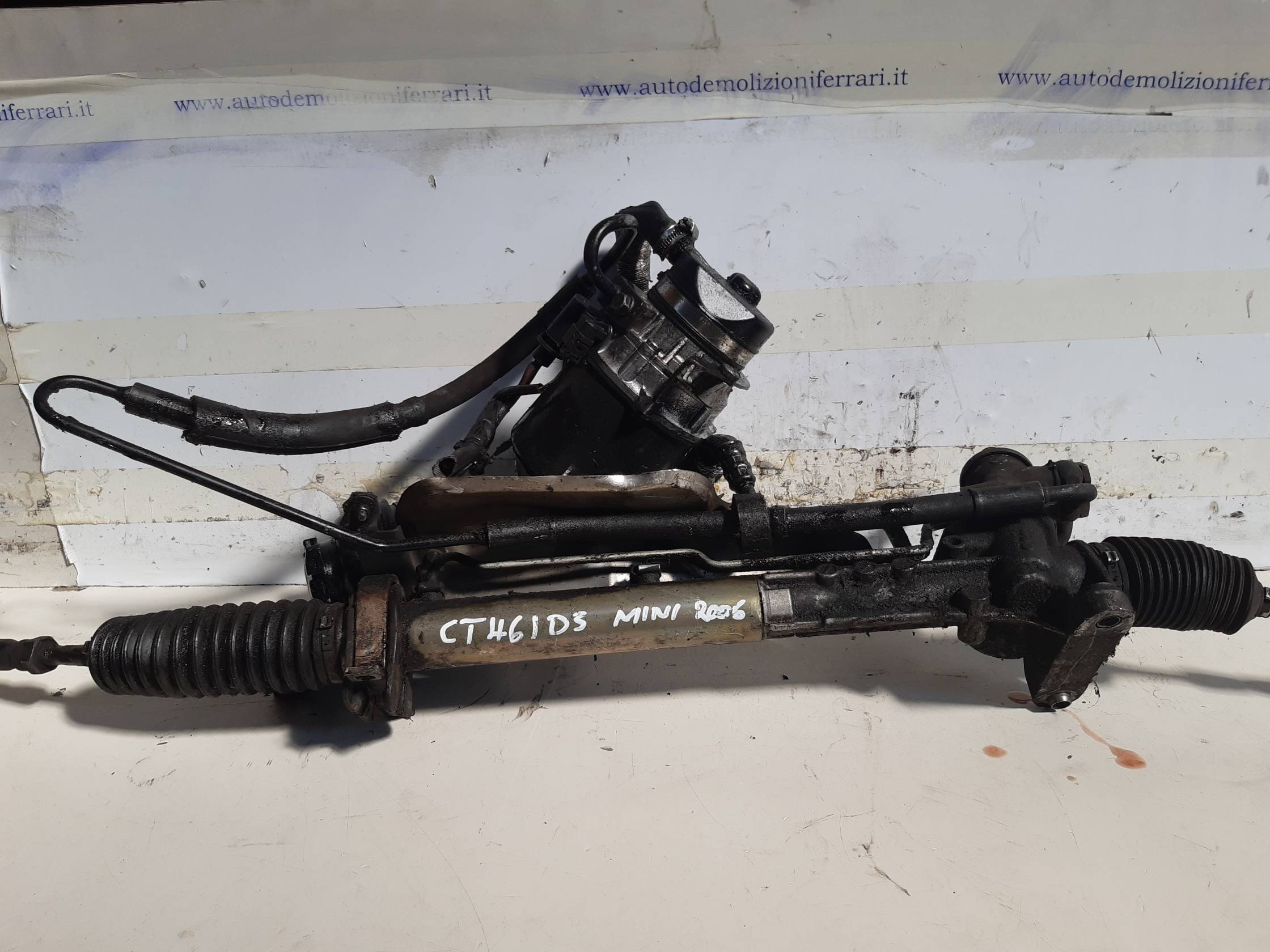 Scatola sterzo servoassistita