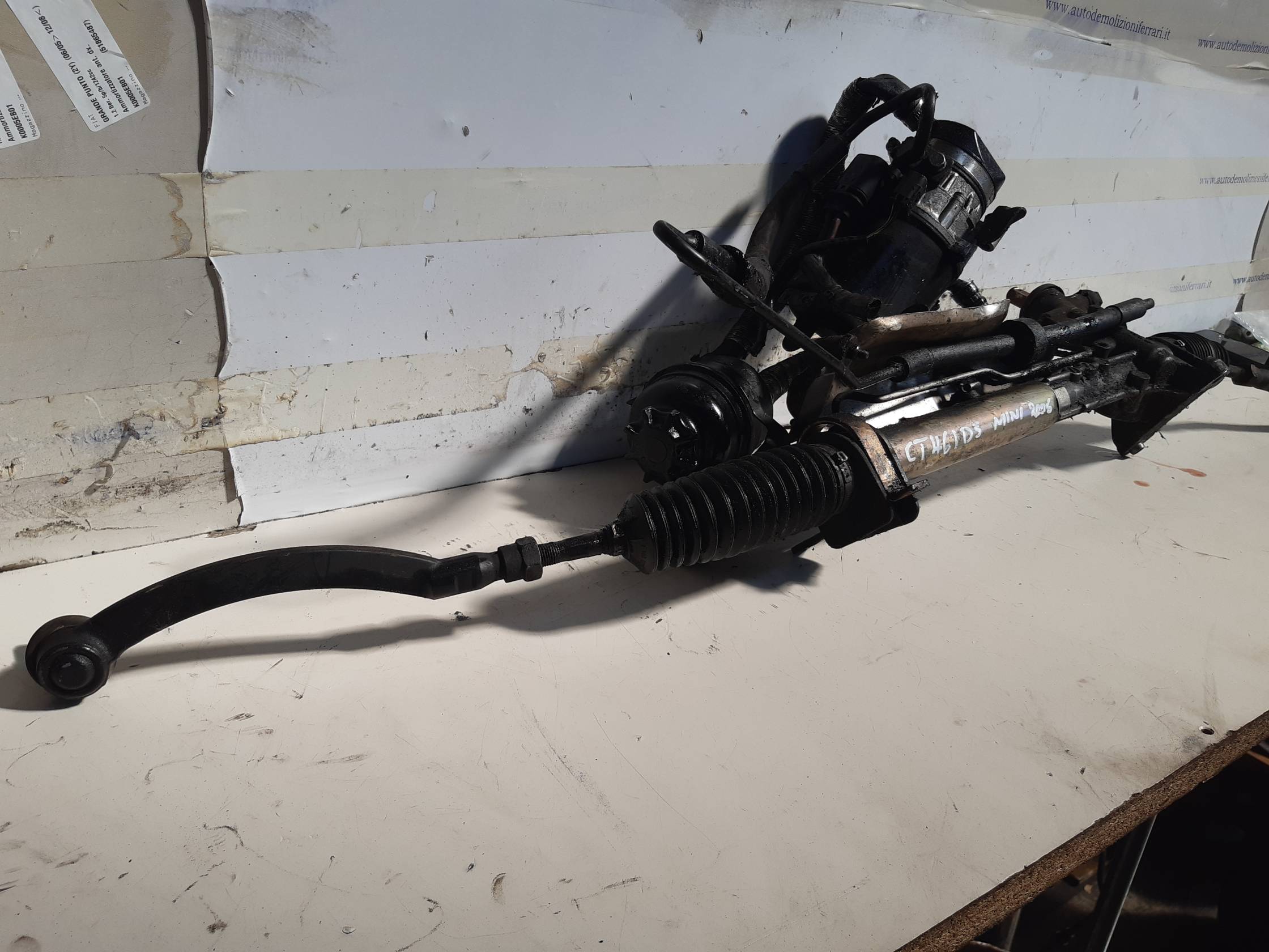 Scatola sterzo servoassistita