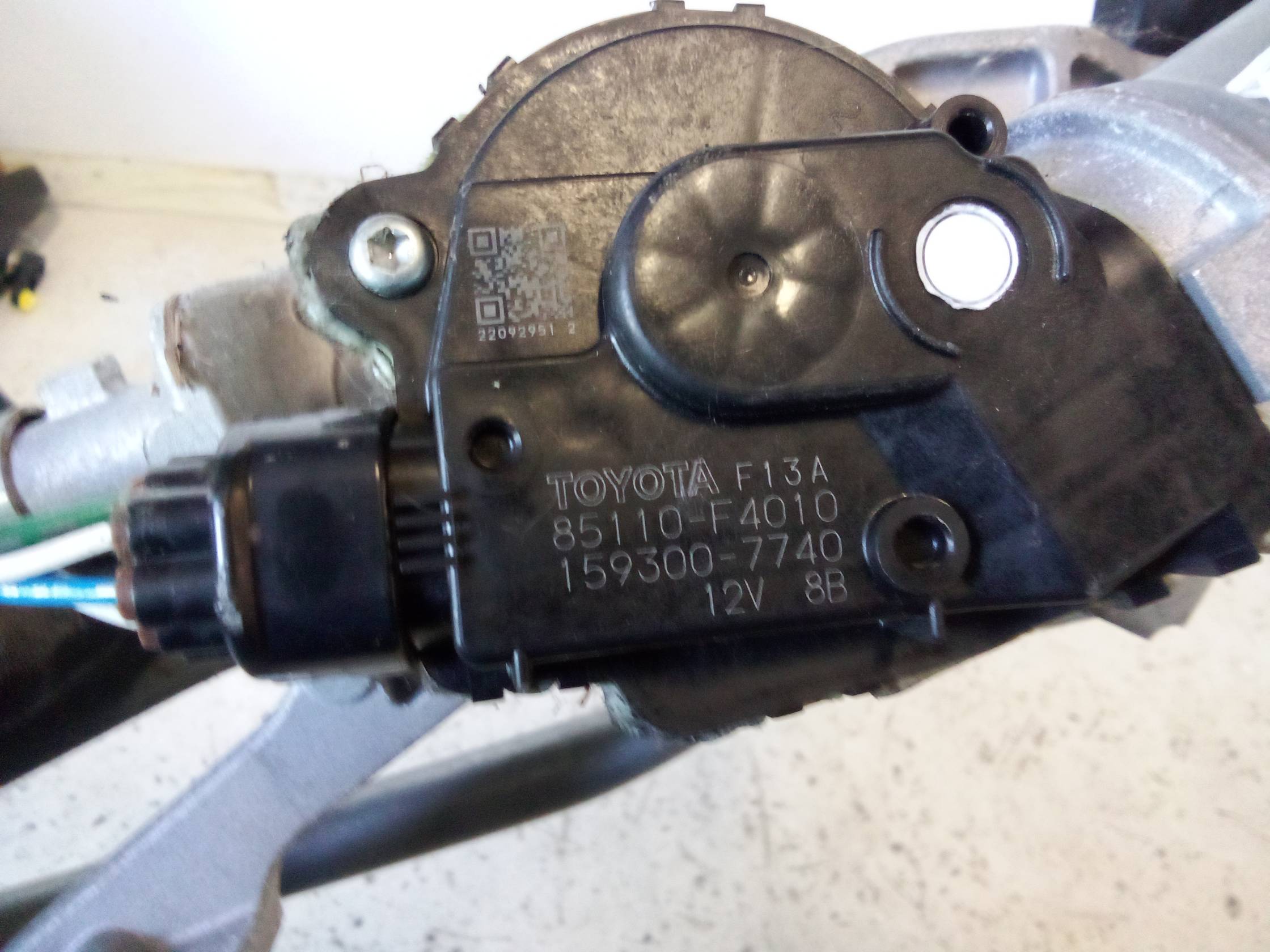 Meccanismo tergiparabrezza