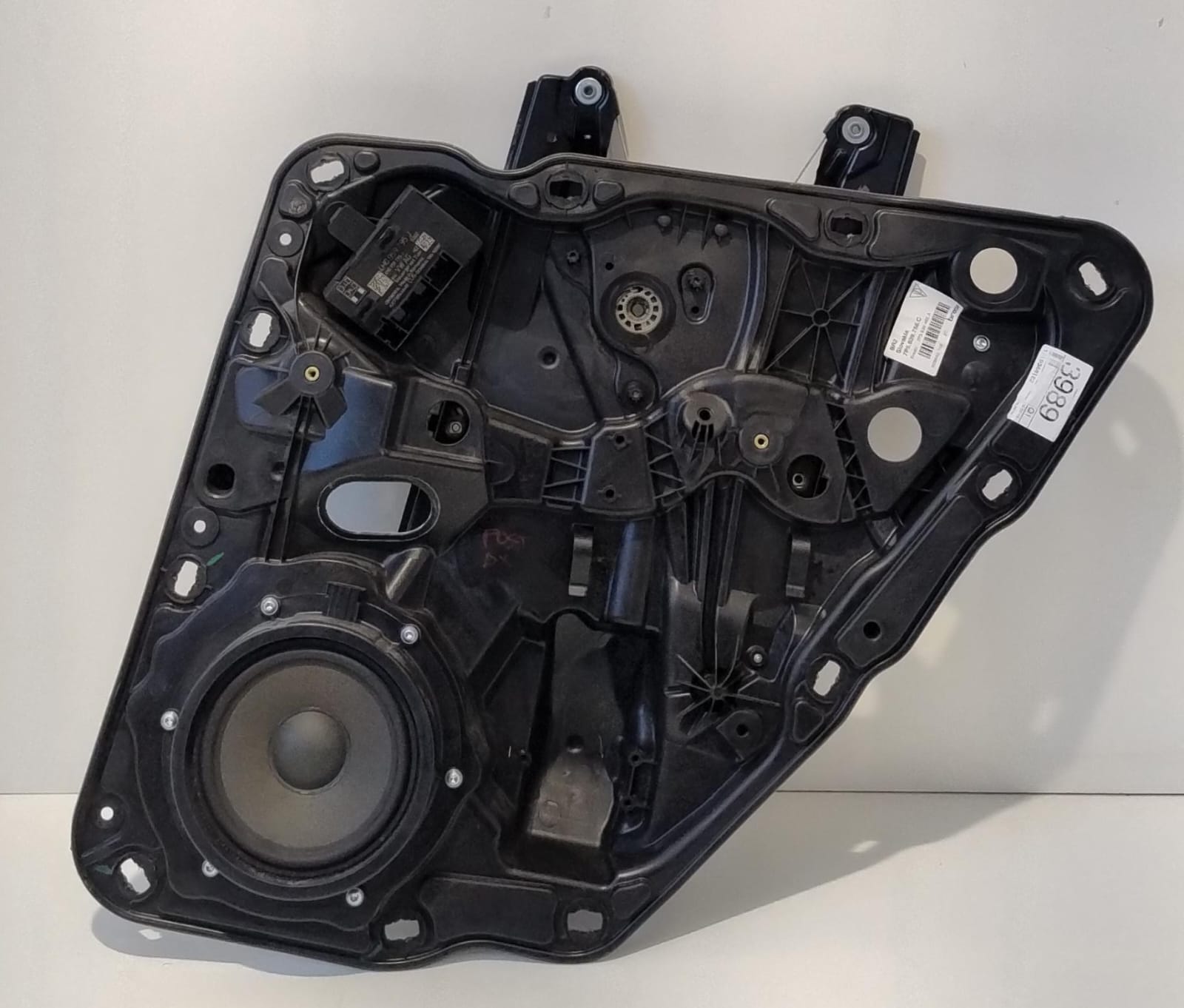 Alzacristallo porta post. dx.