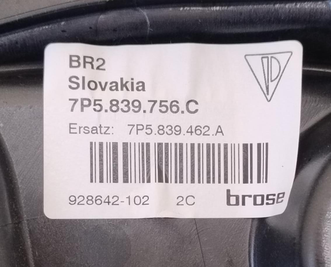 Alzacristallo porta post. dx.