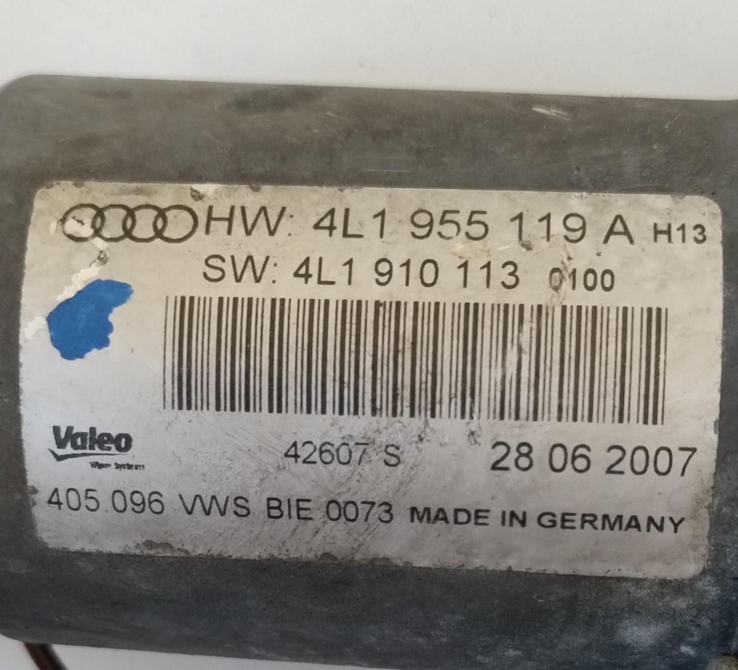 Motorino tergicristalli