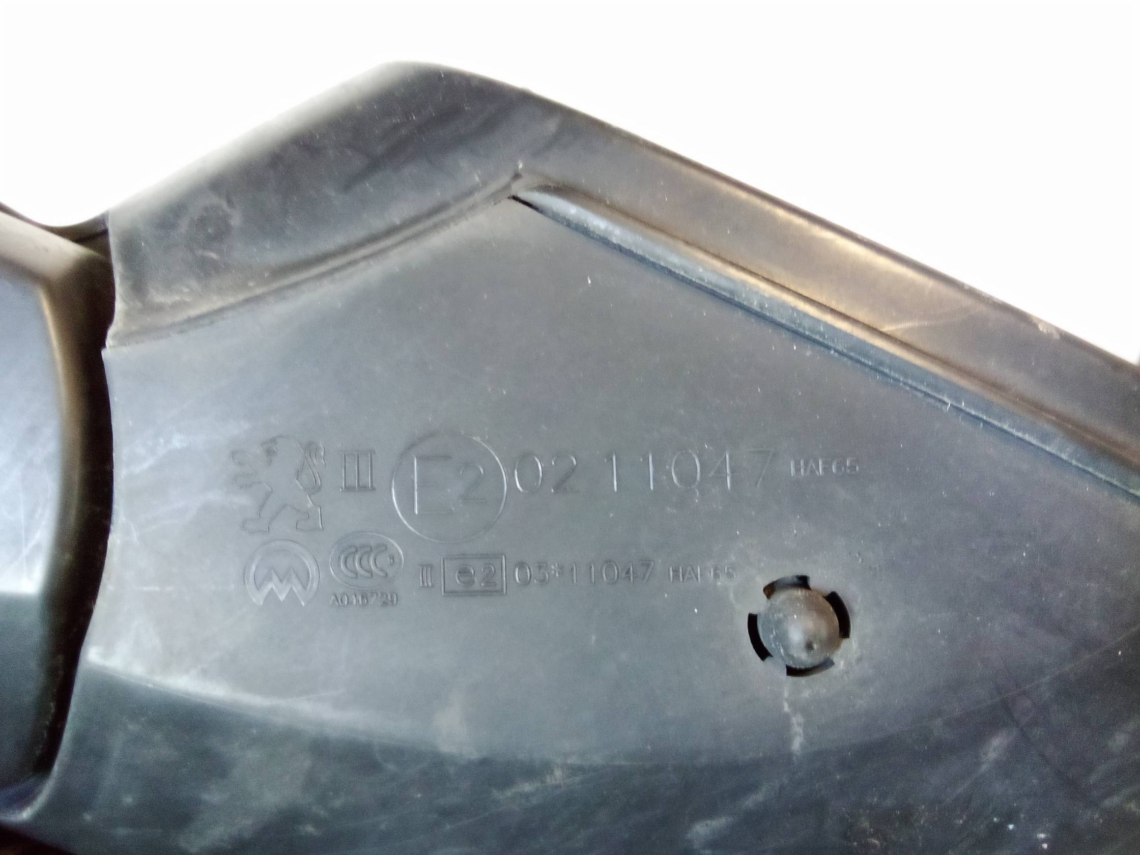 Retrovisore est. regolaz. elettr. dx.