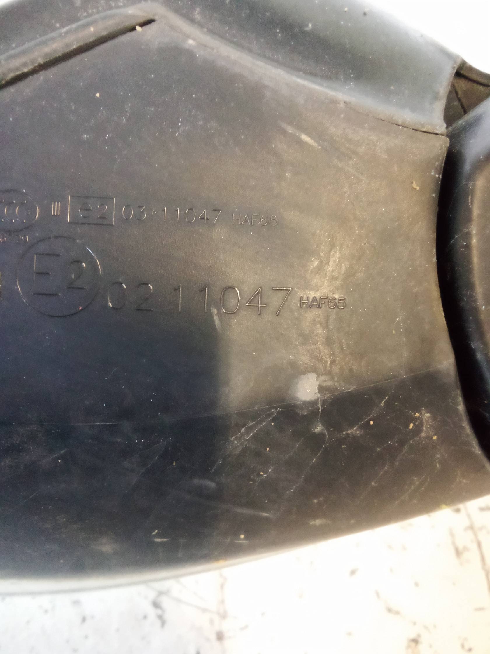 Retrovisore est. regolaz. elettr. sx.