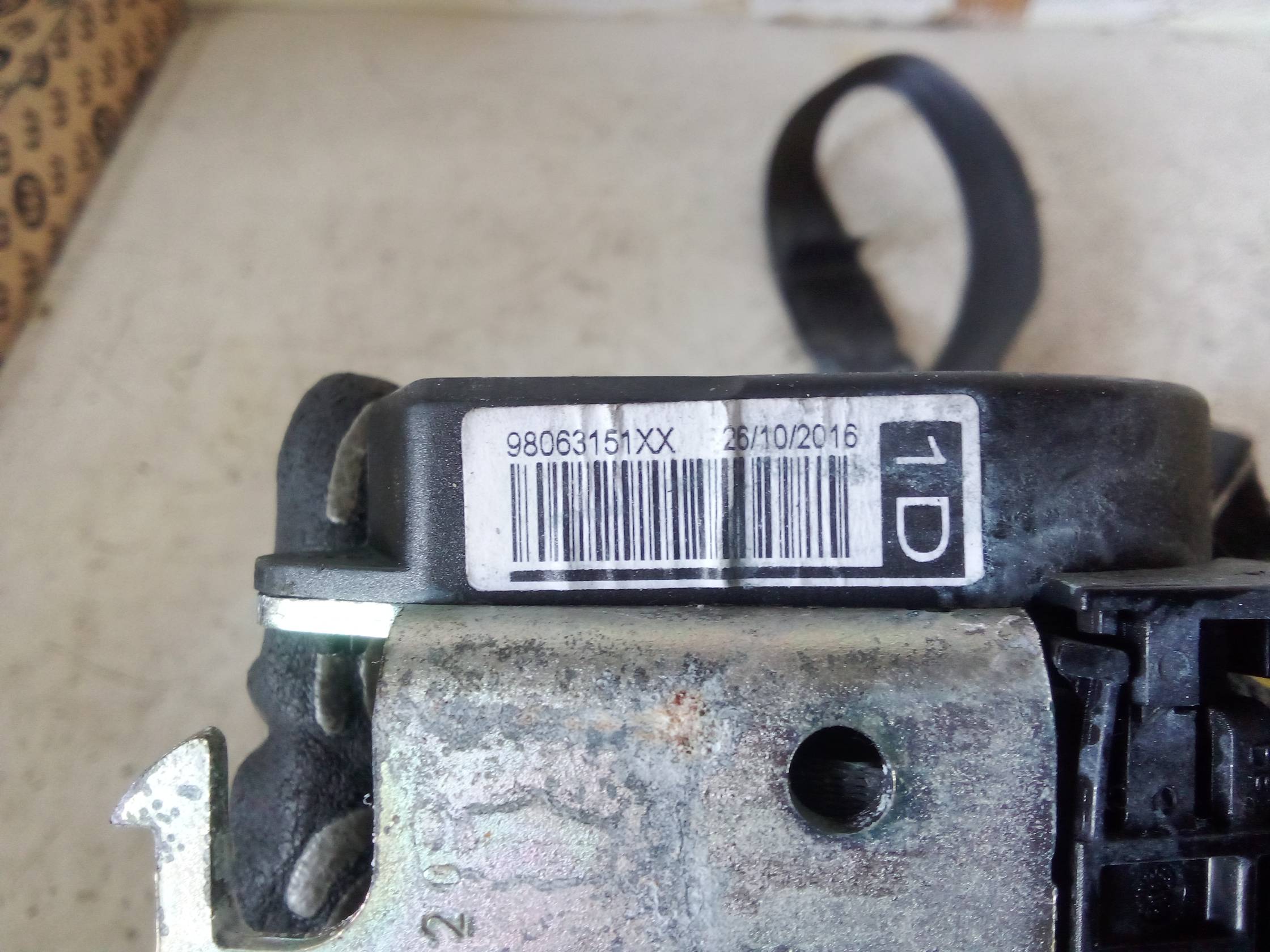 Cintura di sicurezza ant. dx.