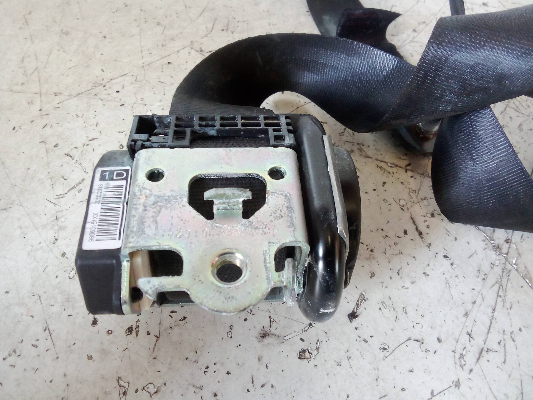 Cintura di sicurezza ant. dx.