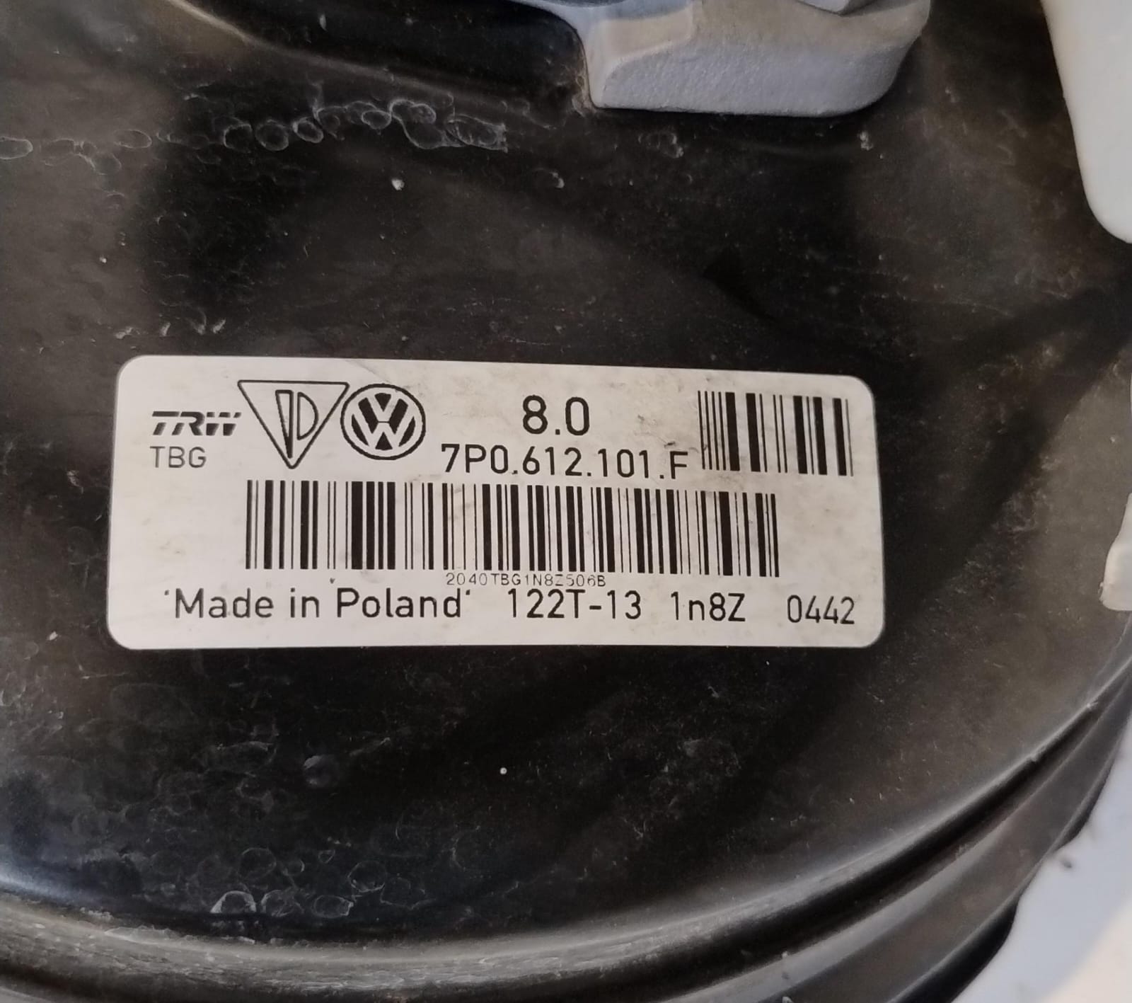 Servofreno con pompa