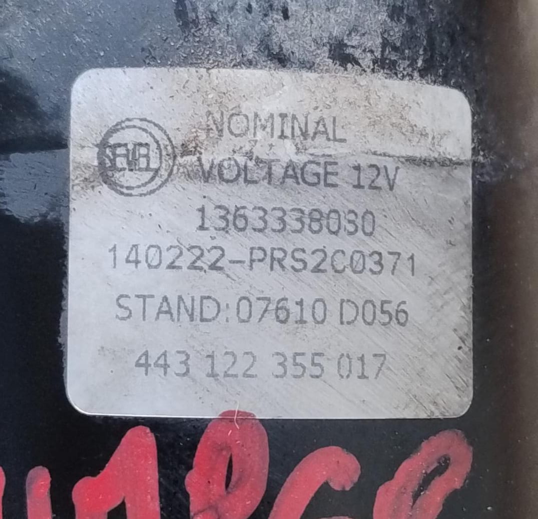 Motorino tergicristalli