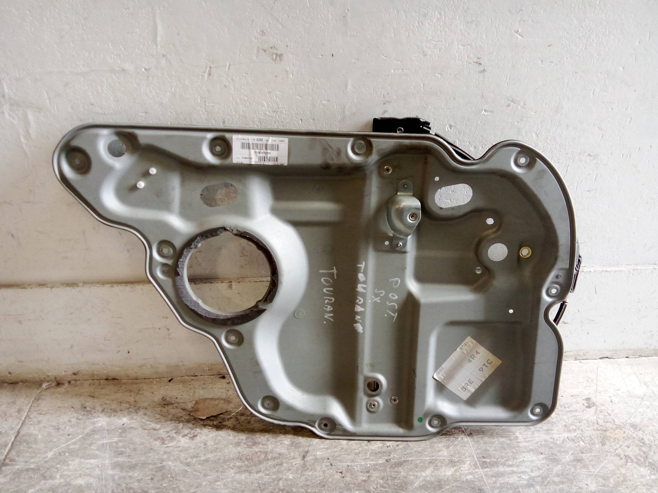 Alzacristallo elettr. porta post. sx.