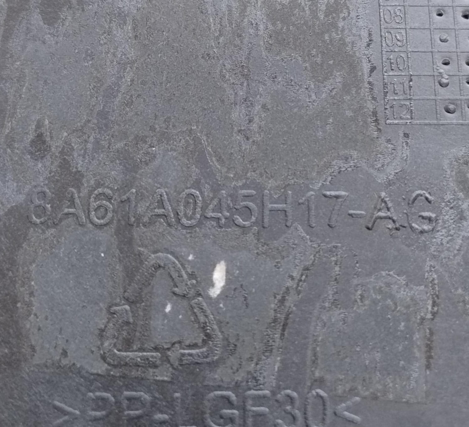 Alzacristallo elettr. porta ant. sx.