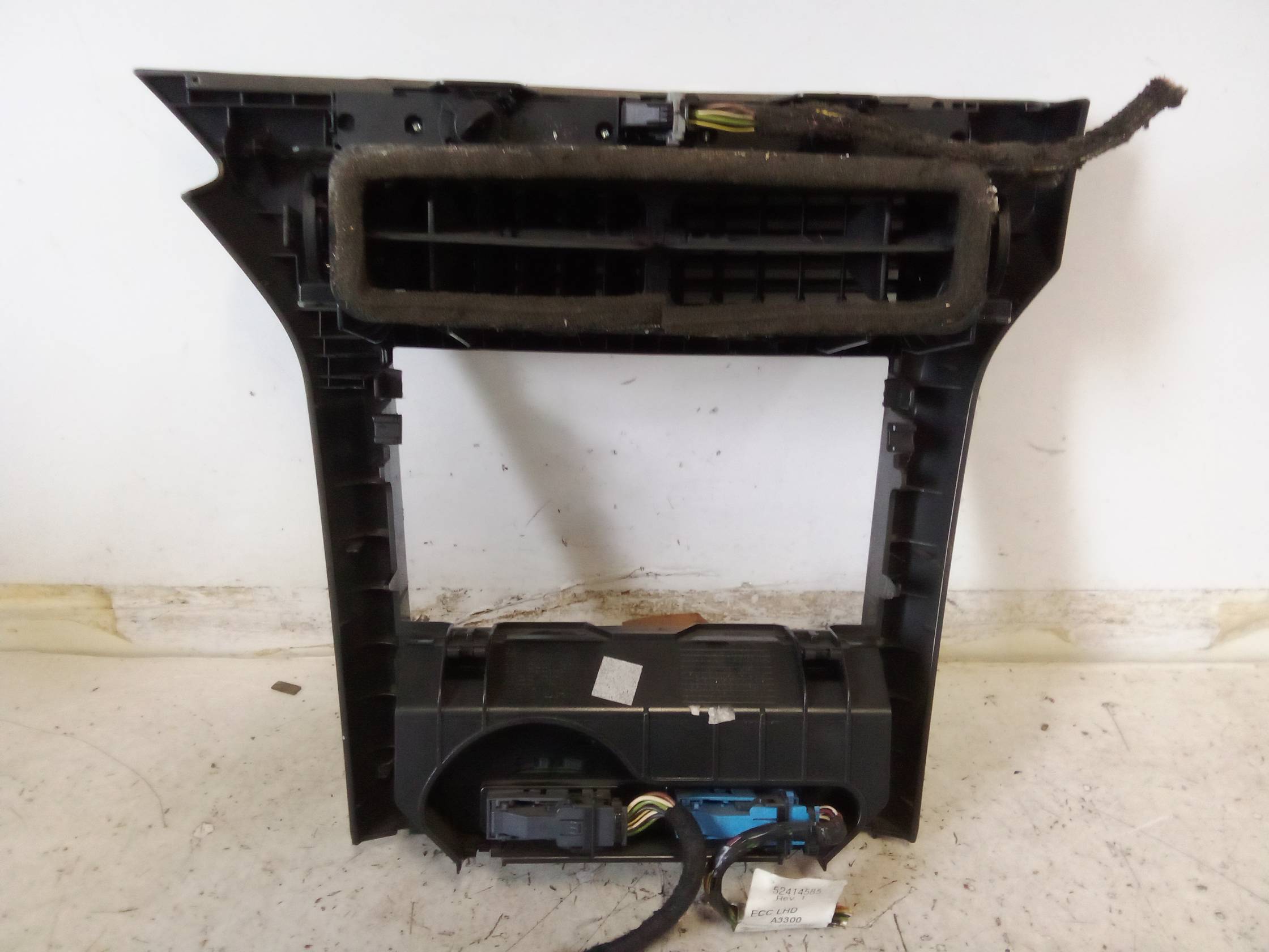 Blocco comando climatizzazione Blocco comando climatizzazione