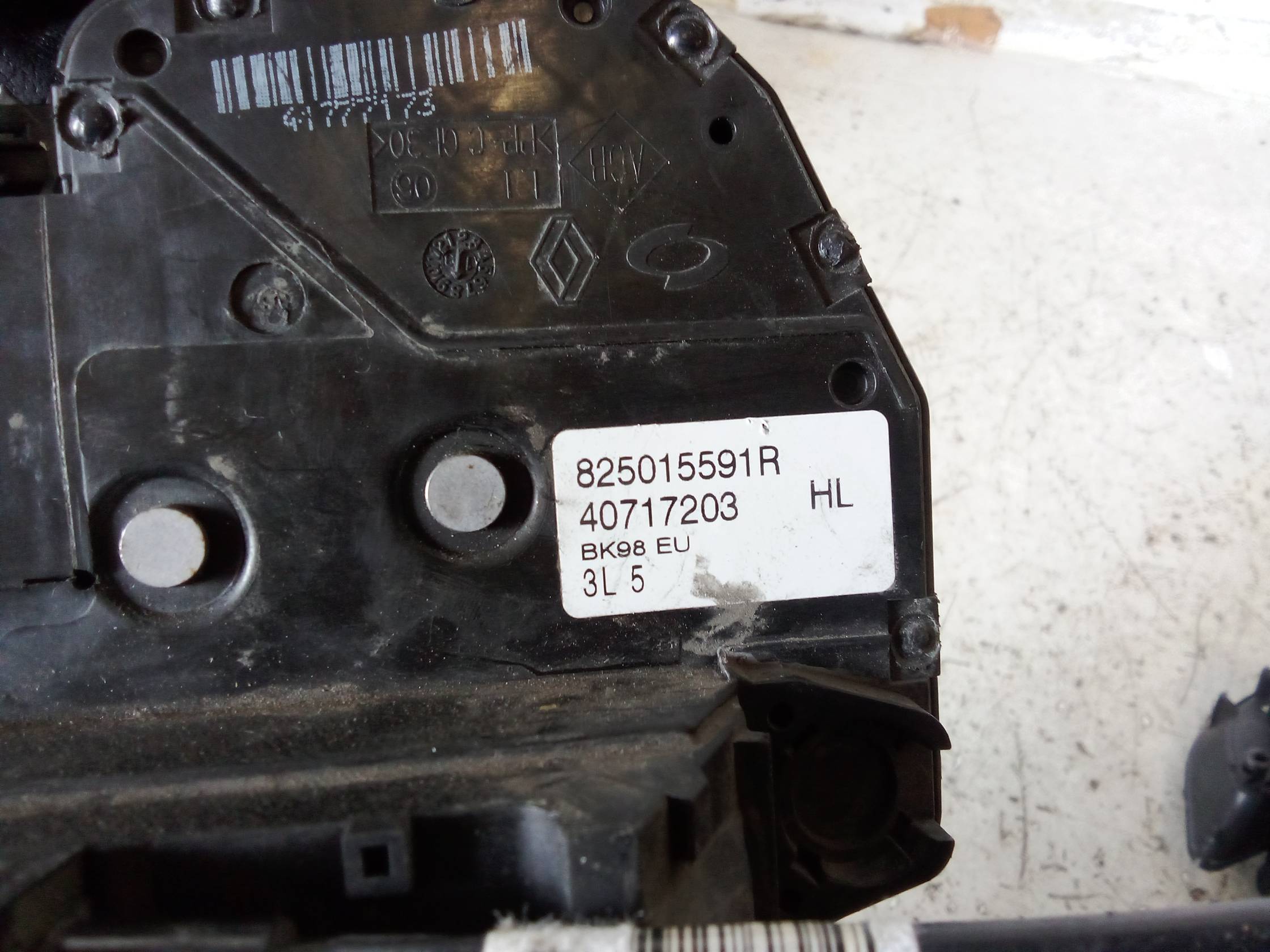 Serratura porta post. sx.