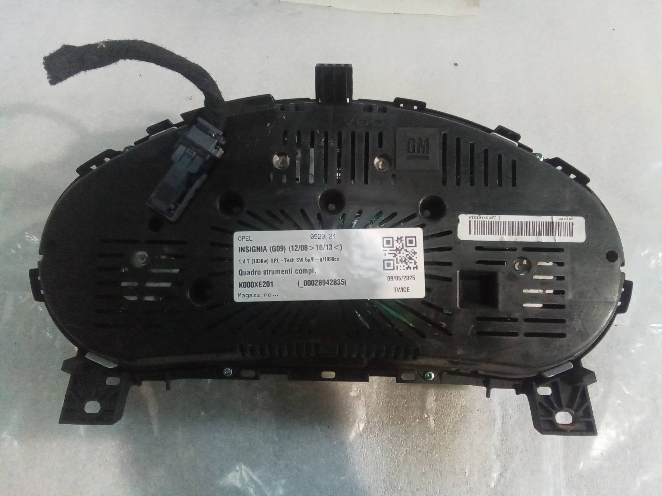 Quadro strumenti compl.