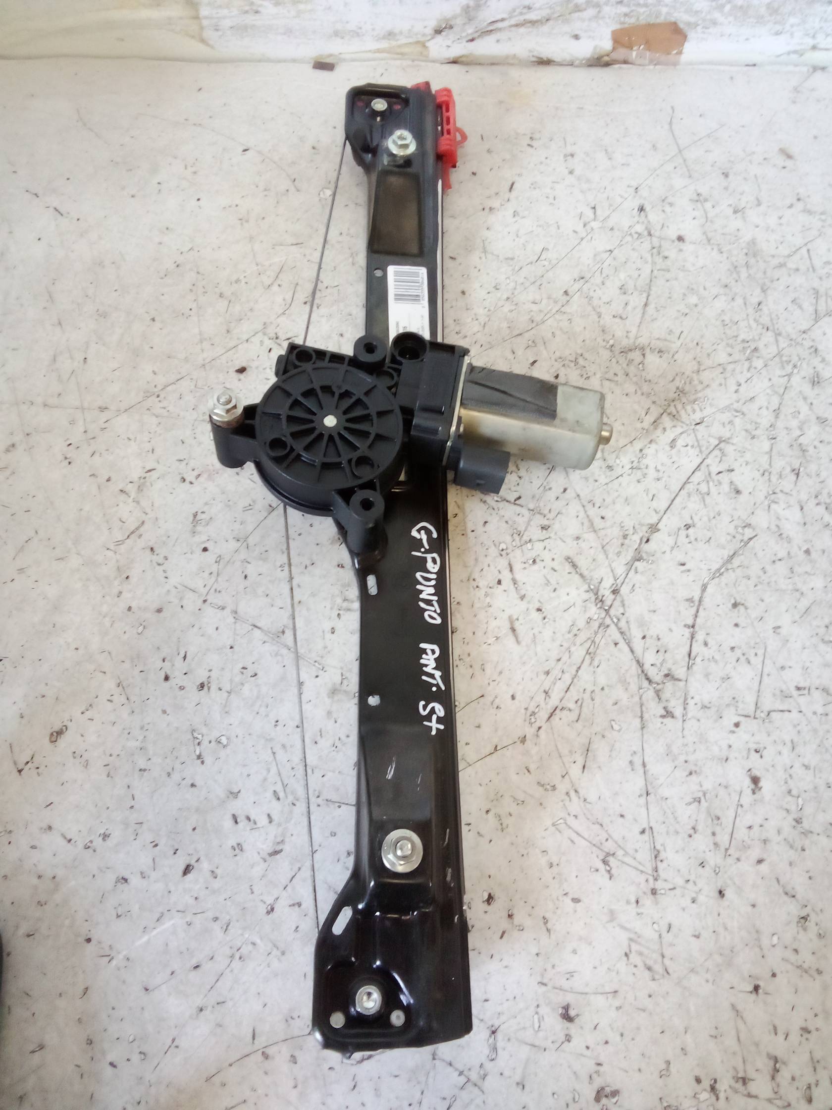 Alzacristallo elettr. porta ant. sx.