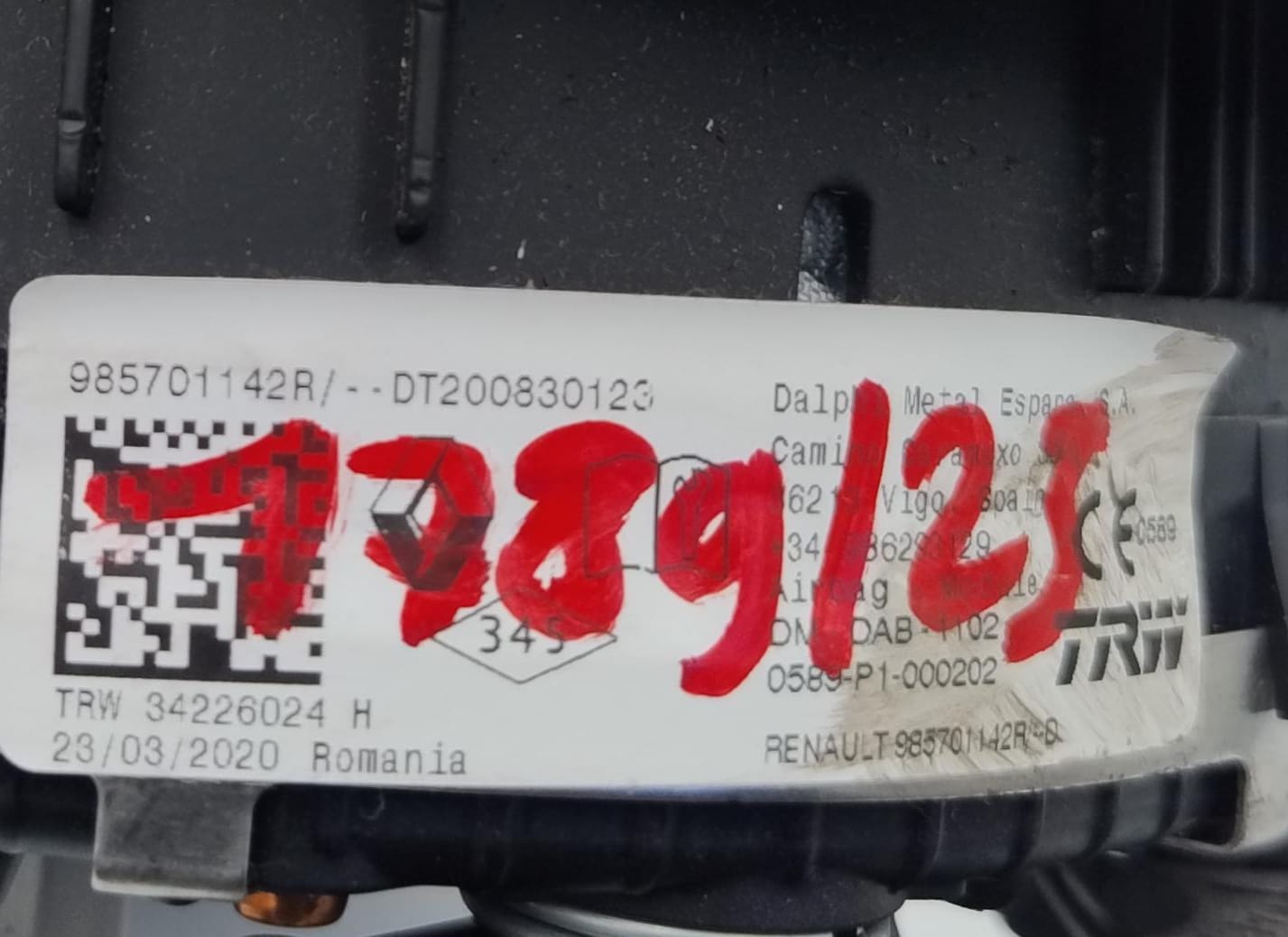 Airbag Volante Airbag Volante