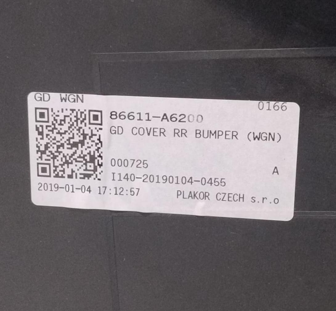 Paraurti post. Paraurti post.