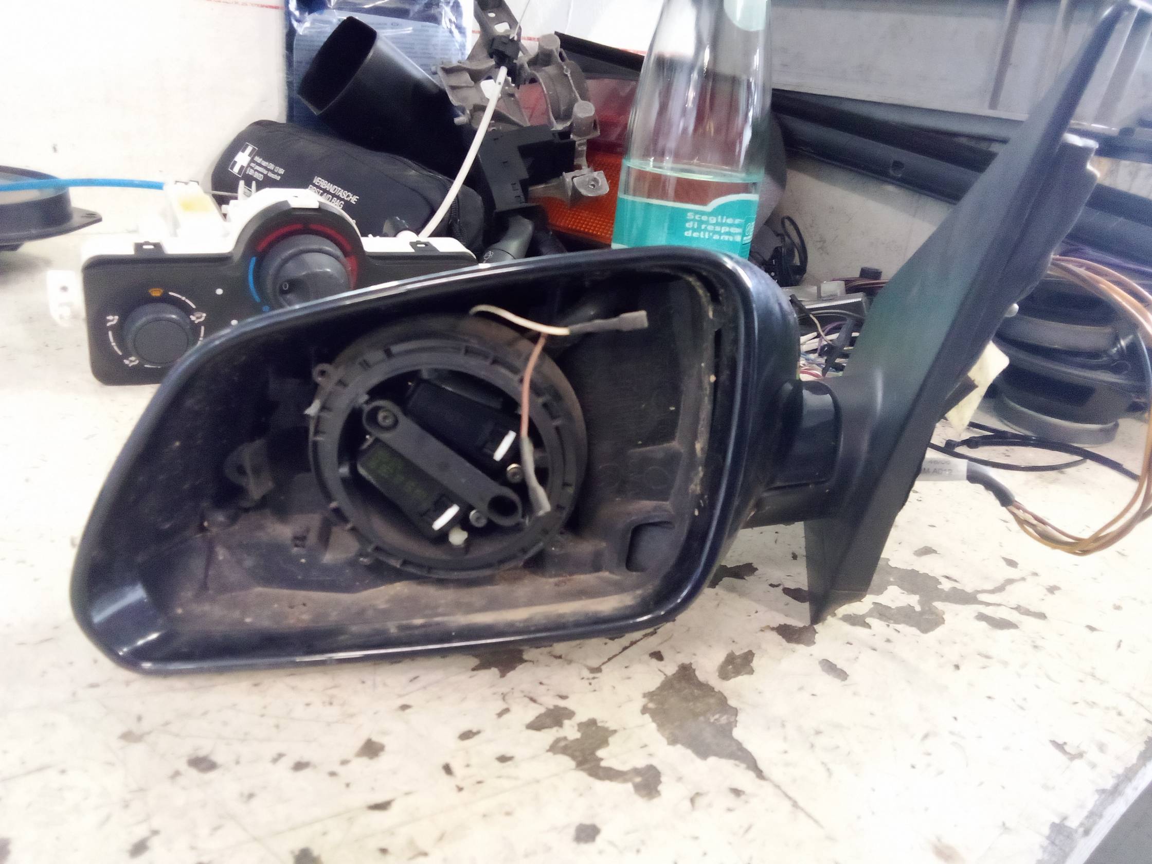 Retrovisore est. regolaz. elettr. sx.