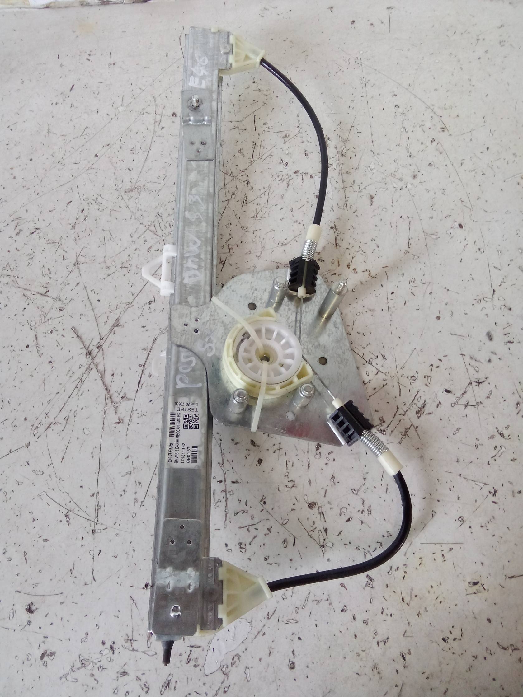 Alzacristallo porta post. sx.