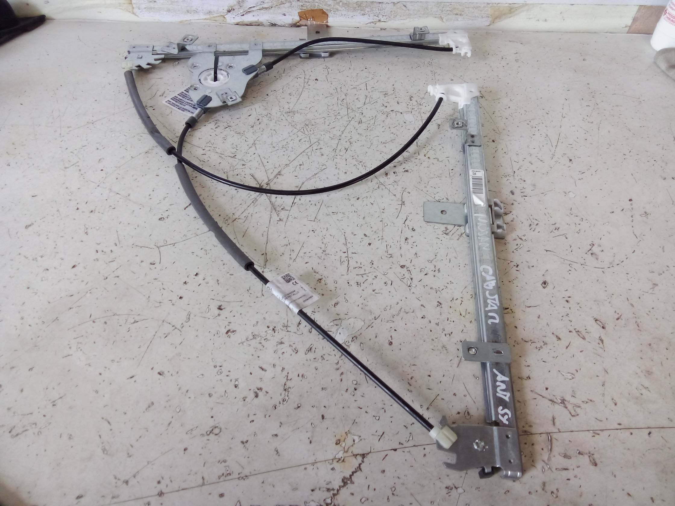 Alzacristallo elettr. porta ant. sx.