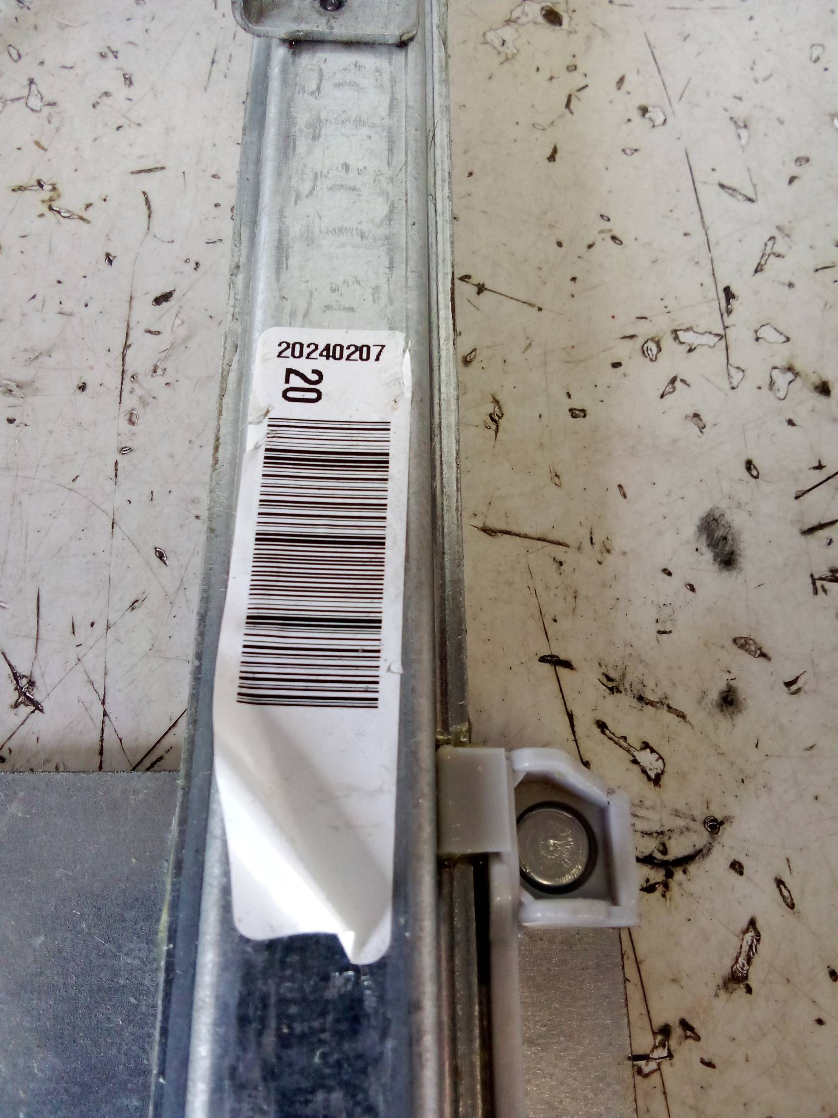 Alzacristallo elettr. porta ant. sx.