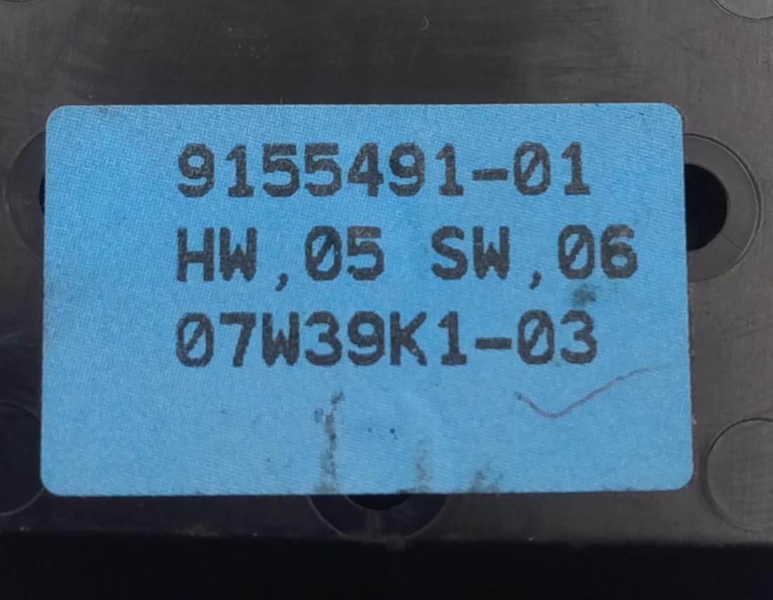 Blocco comando alzacristalli ant. sx.