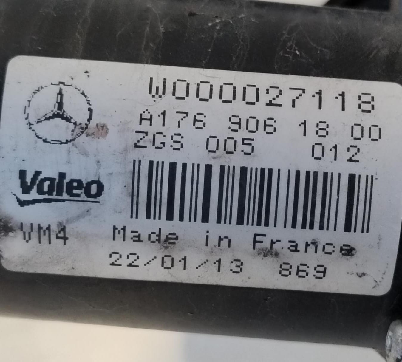 Motorino tergicristalli