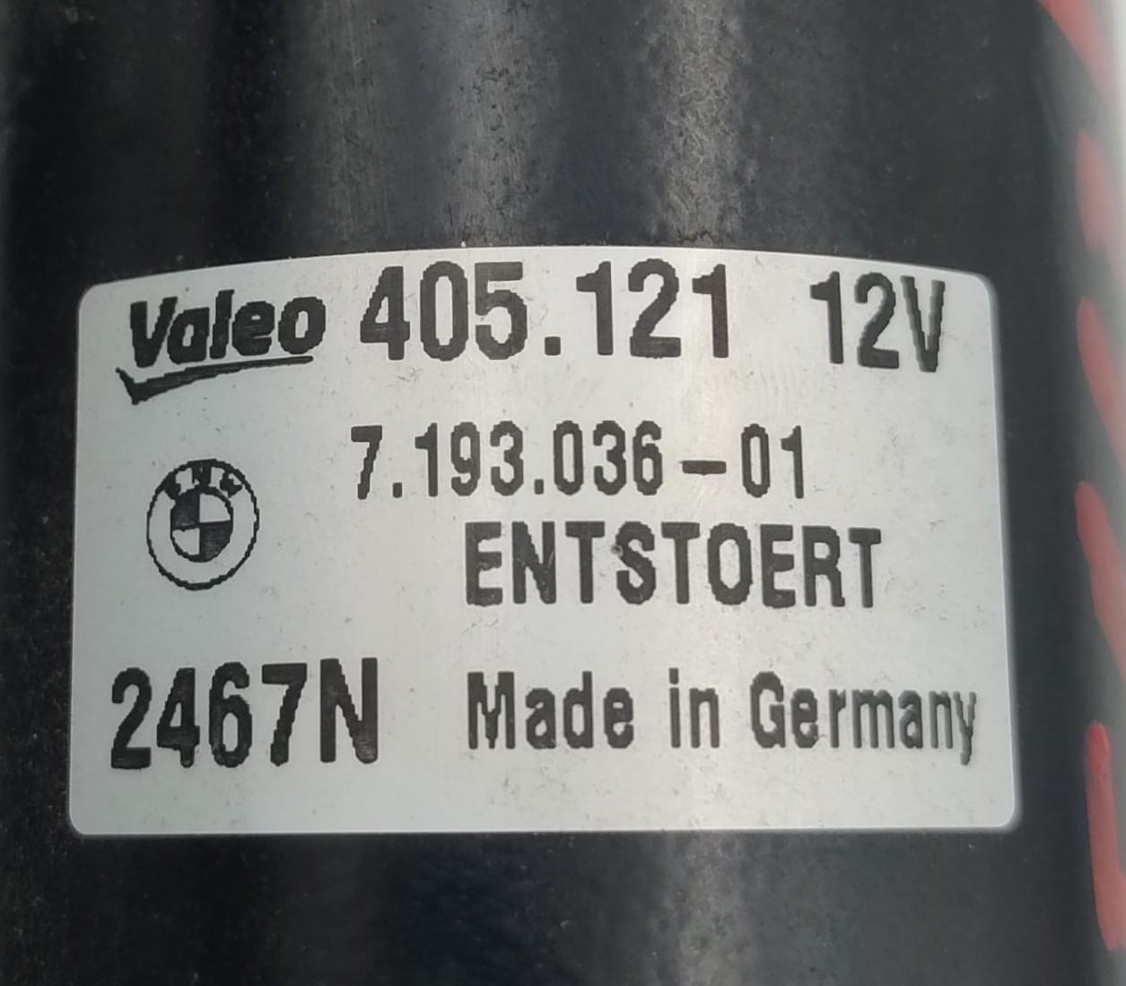 Motorino tergicristalli