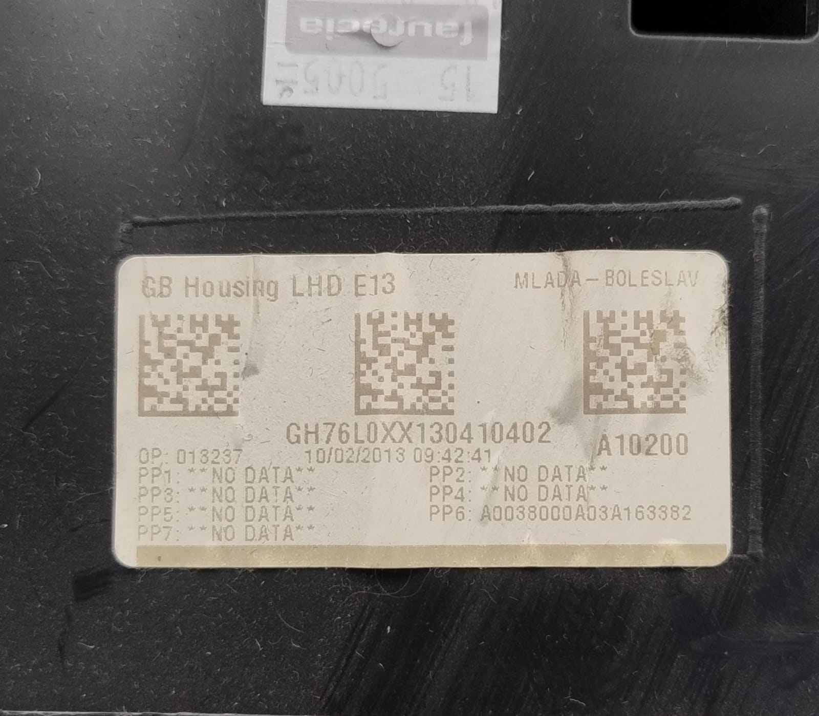 Cassetto vano portaoggetti