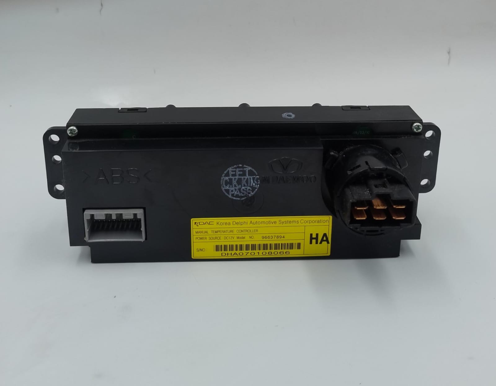 Blocco comandi clima