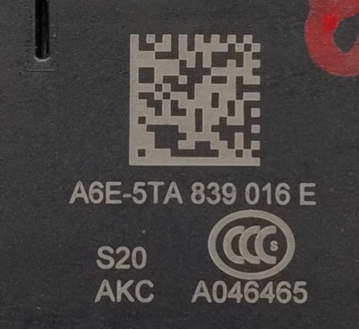 Serratura porta post. dx.