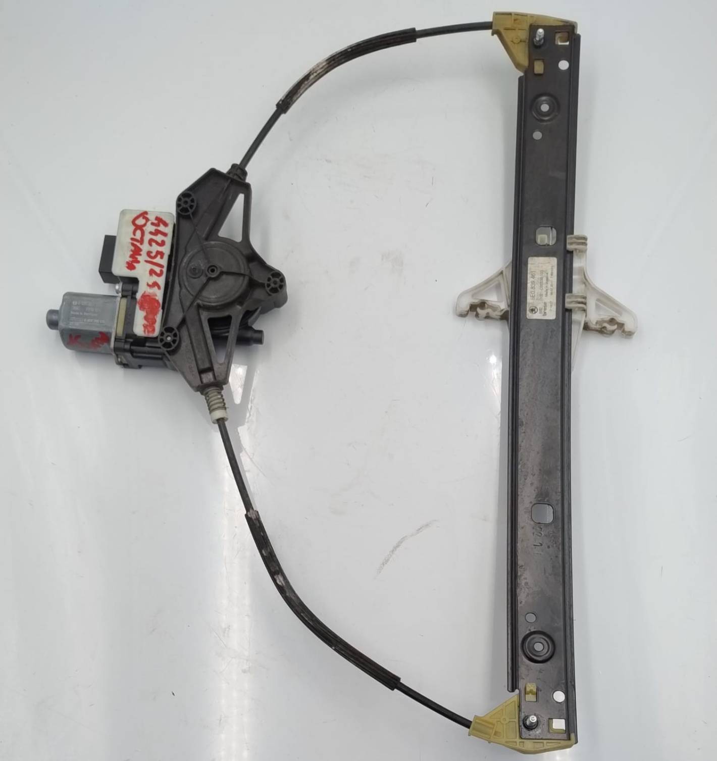 Alzacristallo elettr. porta post. sx.