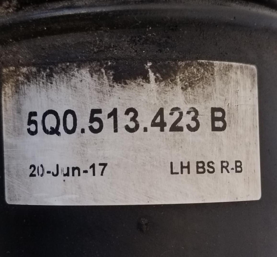 Ammortizzatore post. sx.