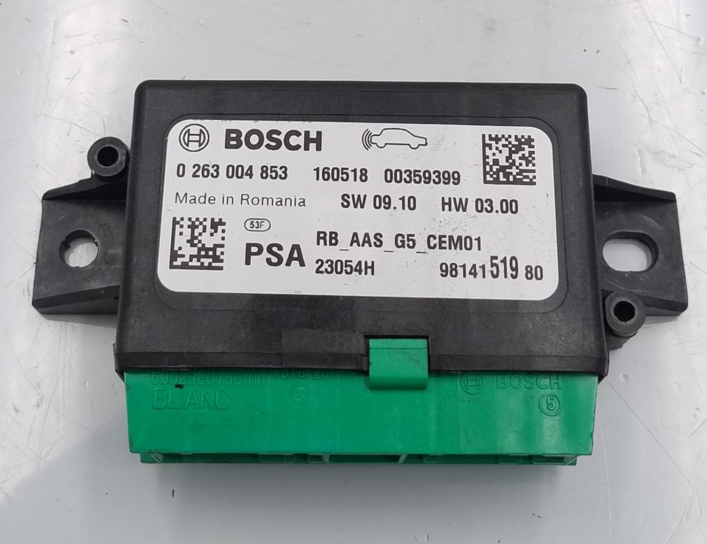 Centralina sensori parcheggio