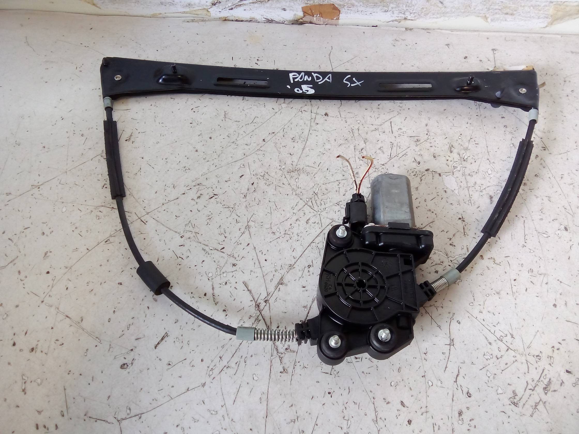 Alzacristallo elettr. porta ant. con motorino sx.