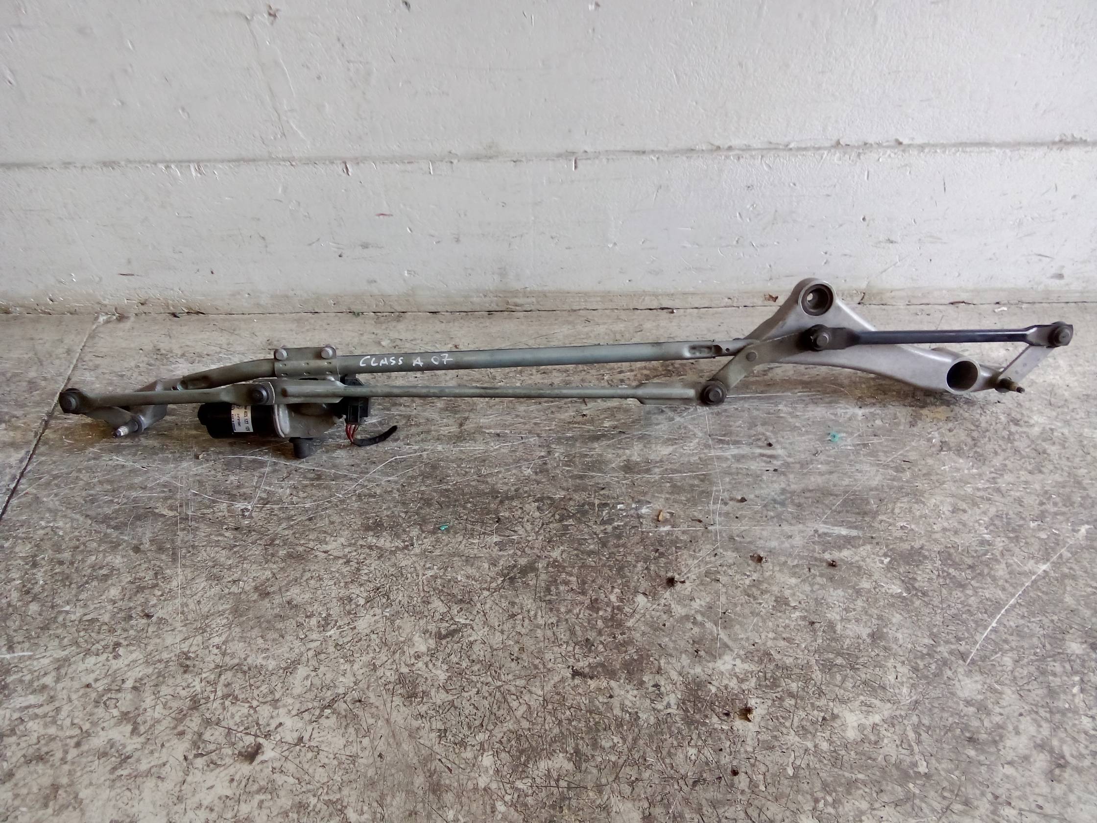 Meccanismo tergiparabrezza con motorino