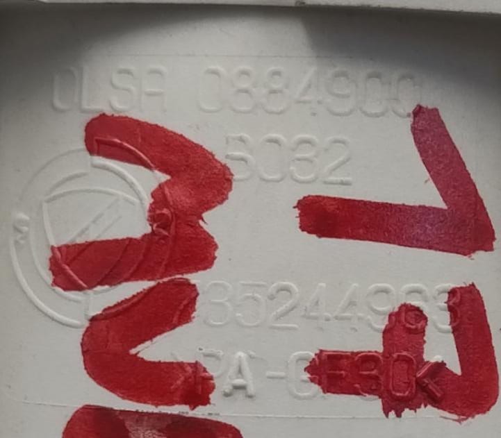 Plafoniera luci interna abitacolo