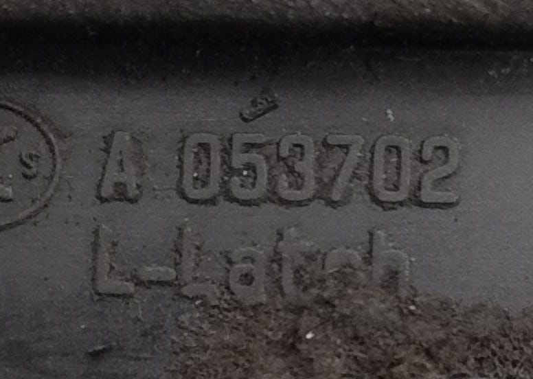 Serratura porta post. dx.