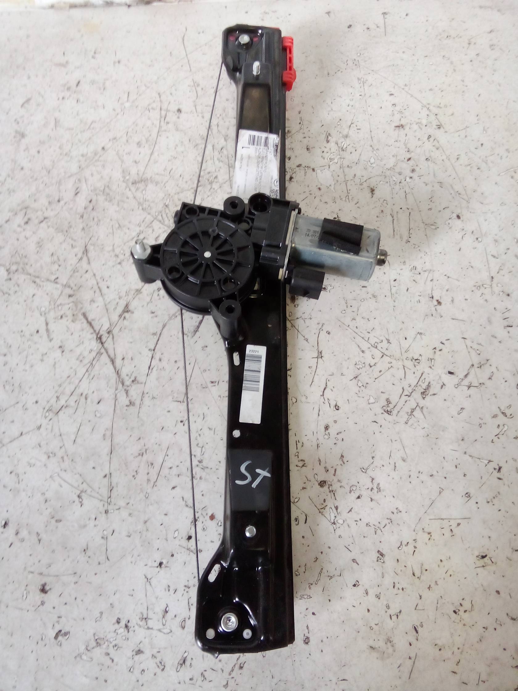 Alzacristallo elettr. porta ant. sx.