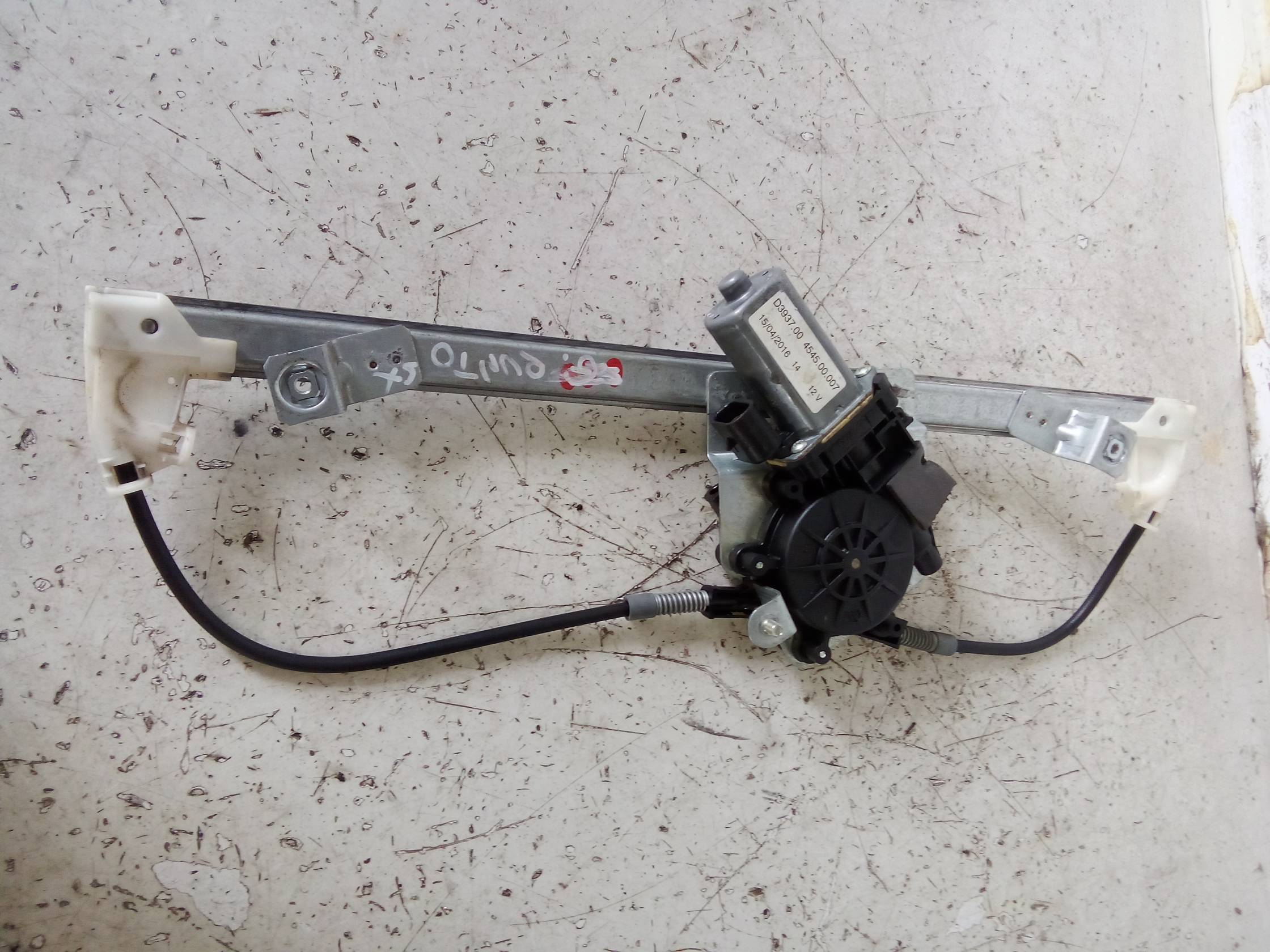 Alzacristallo elettr. porta ant. sx.