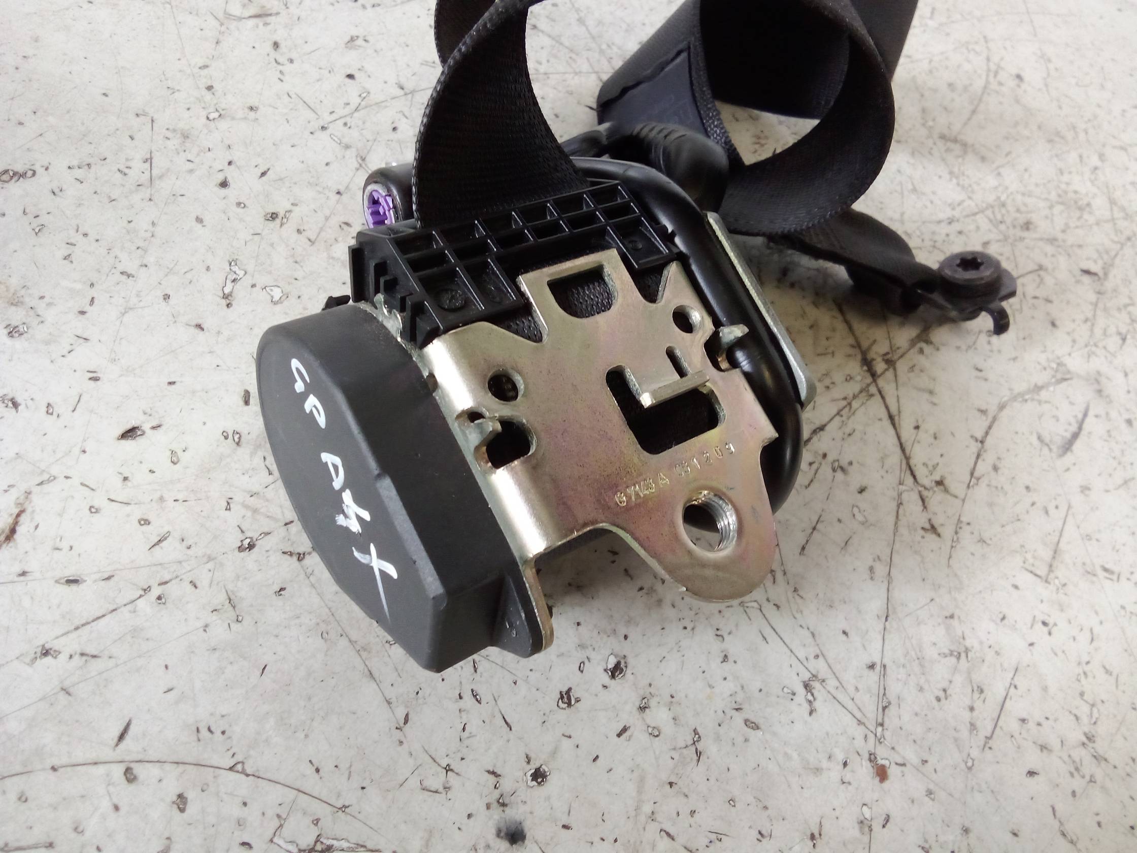 Cintura di sicurezza ant. sx.