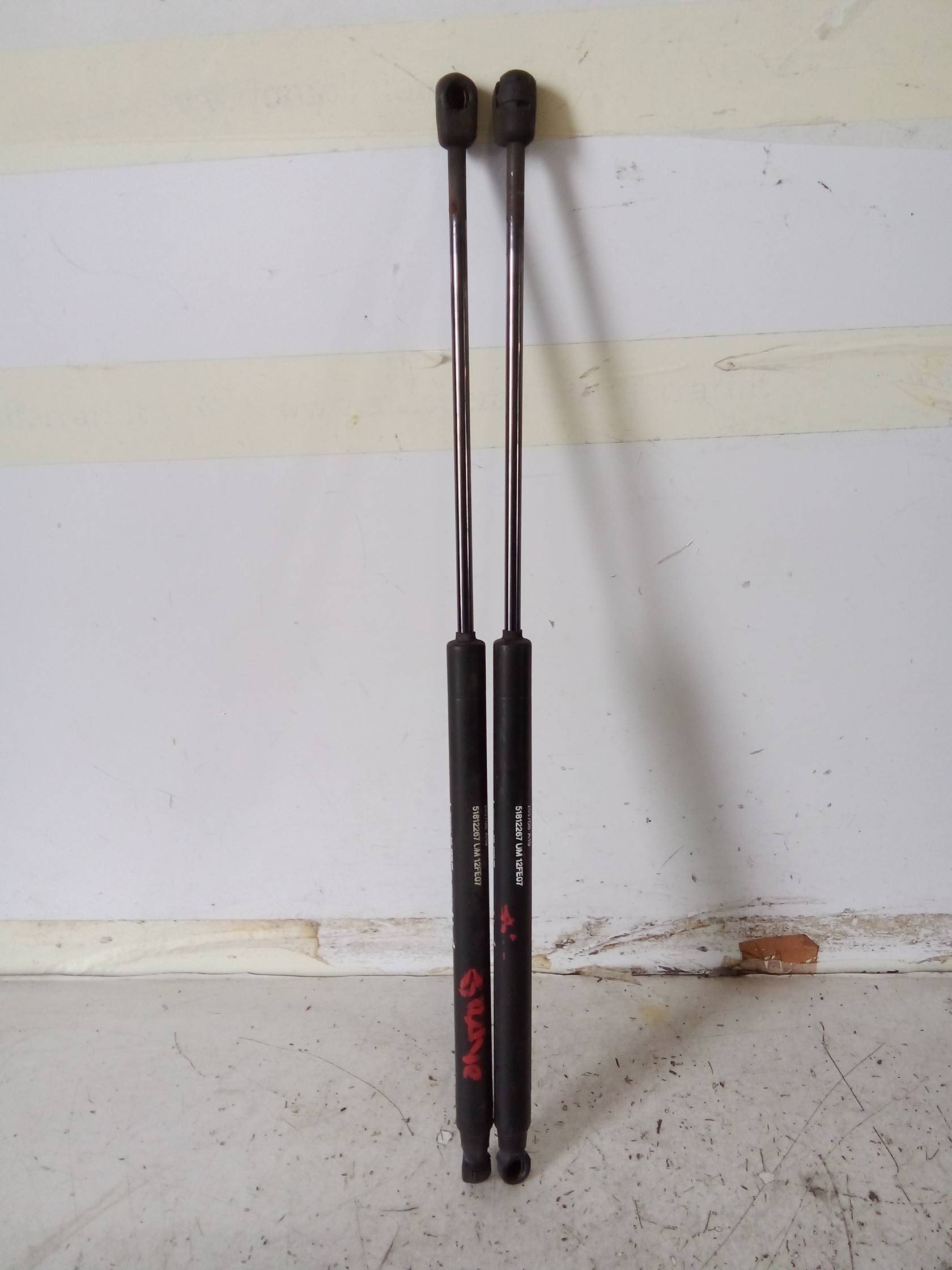 Asta ammortizzante portello post. sx.