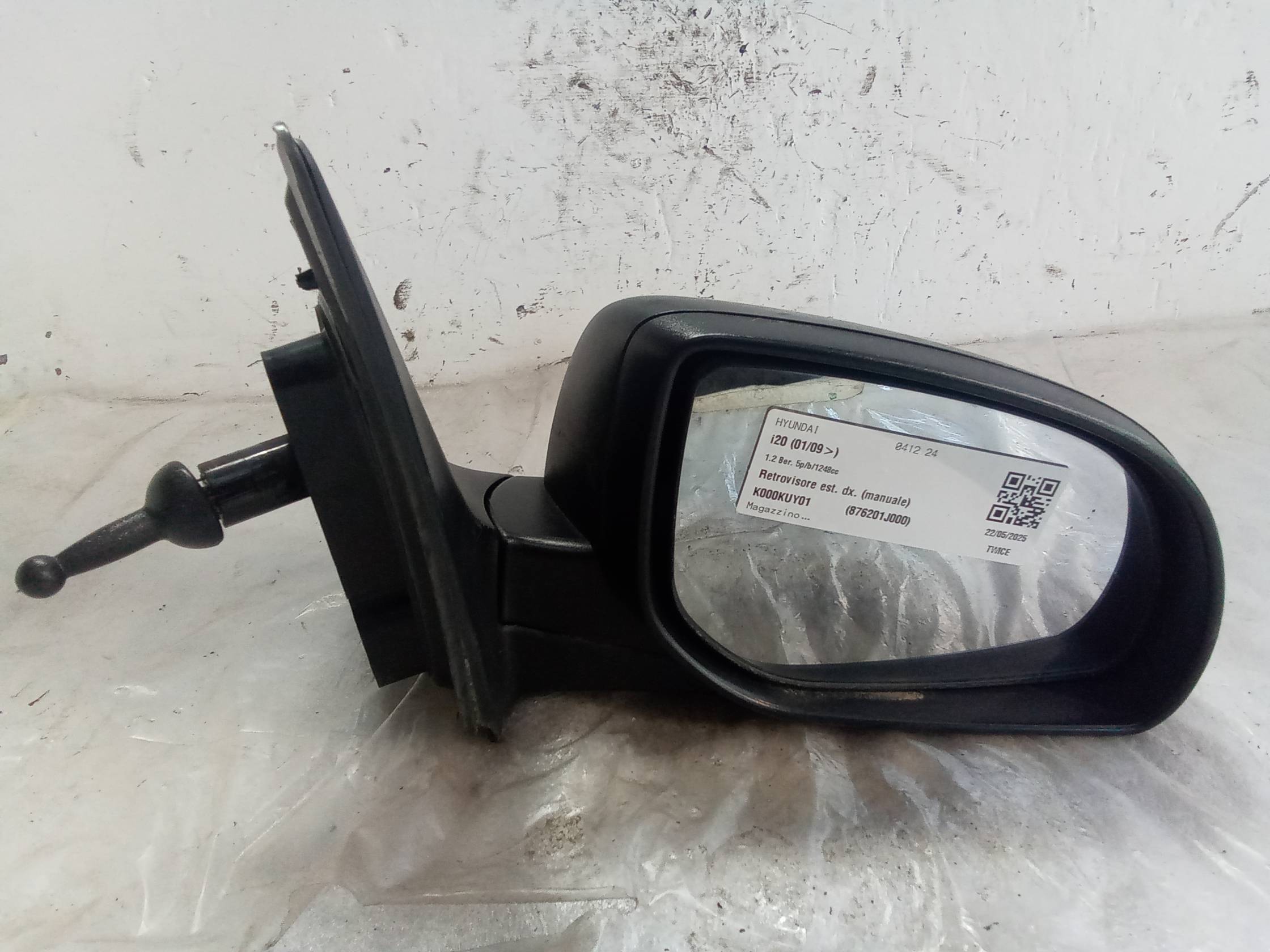 Retrovisore est. dx. (manuale)