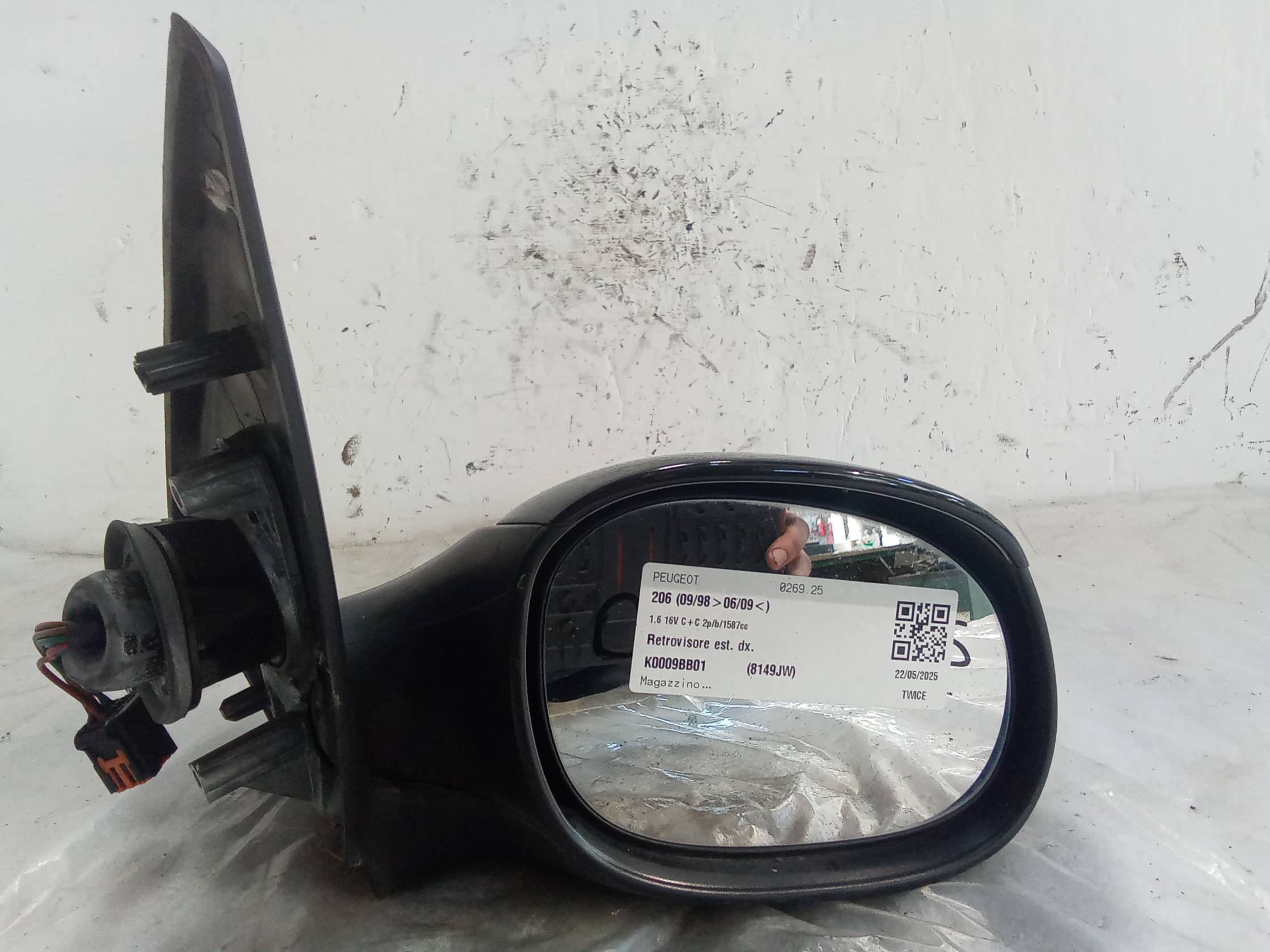 Retrovisore est. dx.