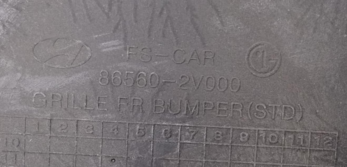 Griglia paraurti ant. Griglia paraurti ant.