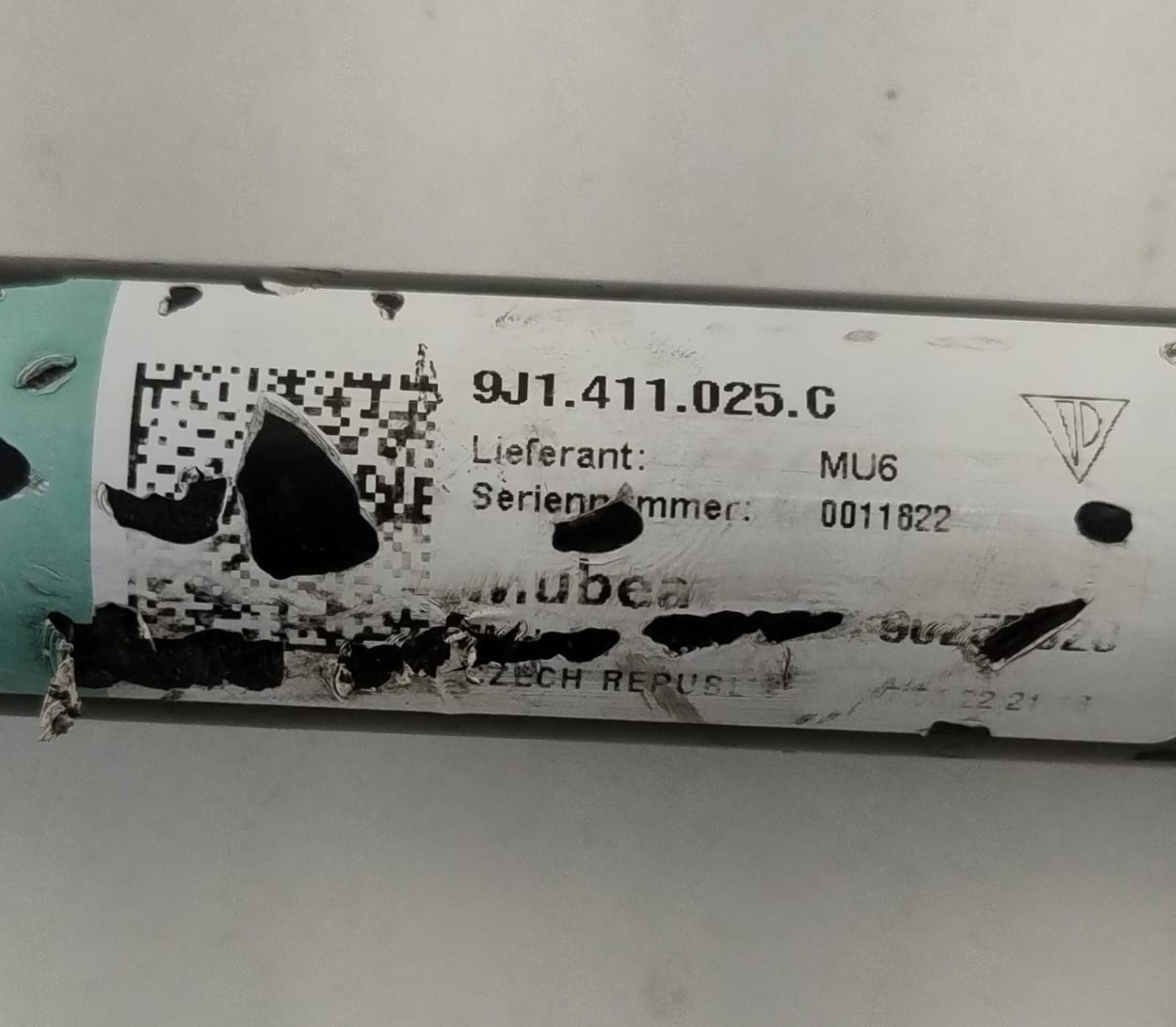 Barra antirollio ant.