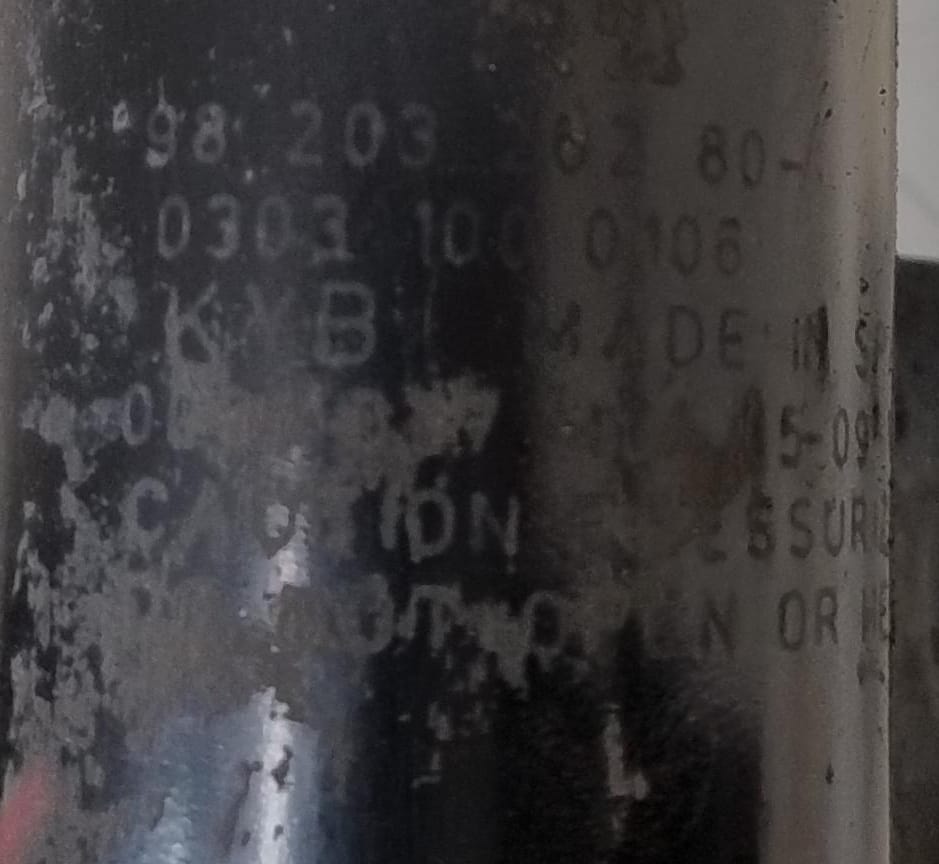 Ammortizzatore ant. dx.